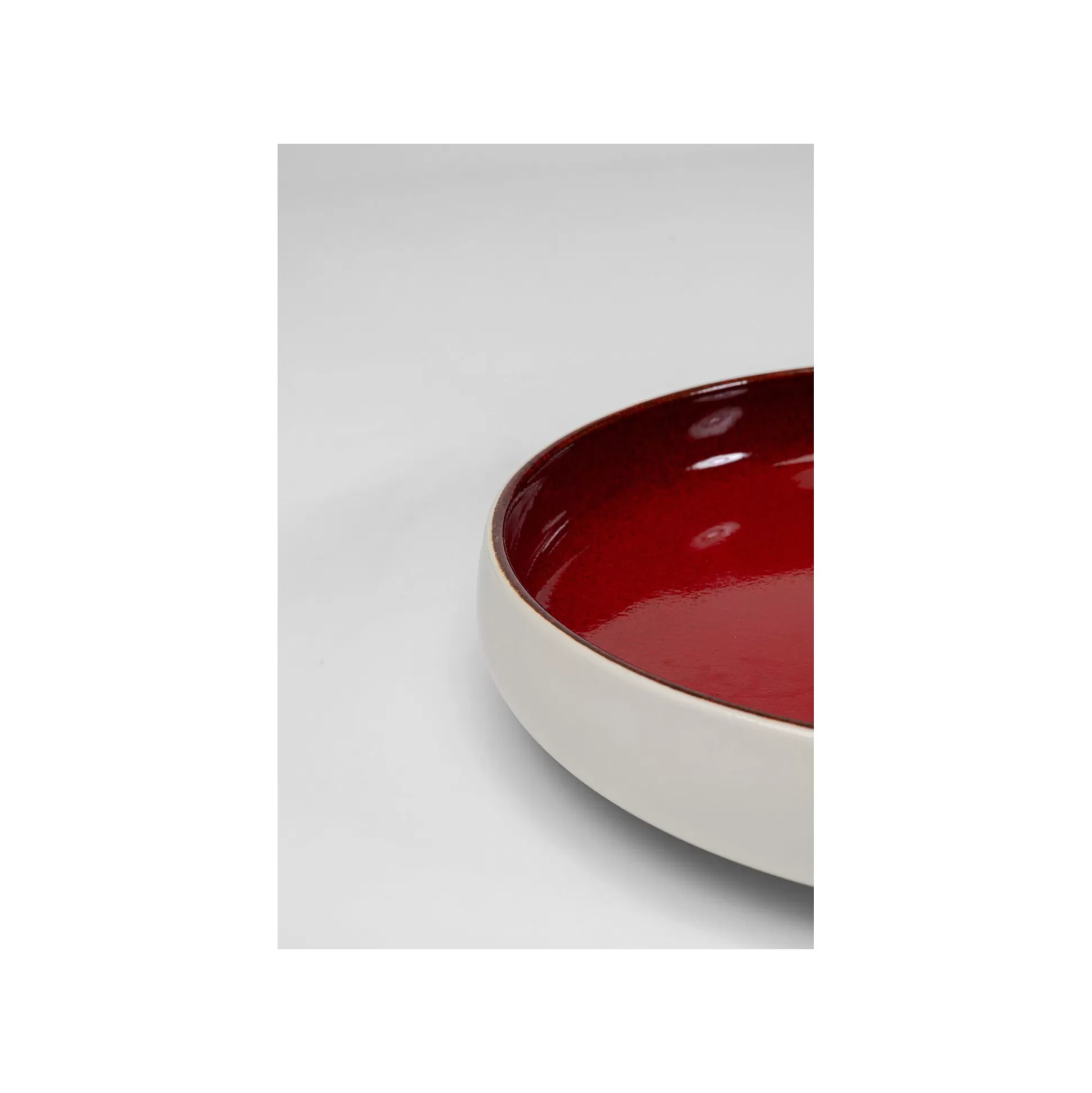Assiettes Creuses Colorino Rouges 21cm Set De 6 ^KARE Design Online