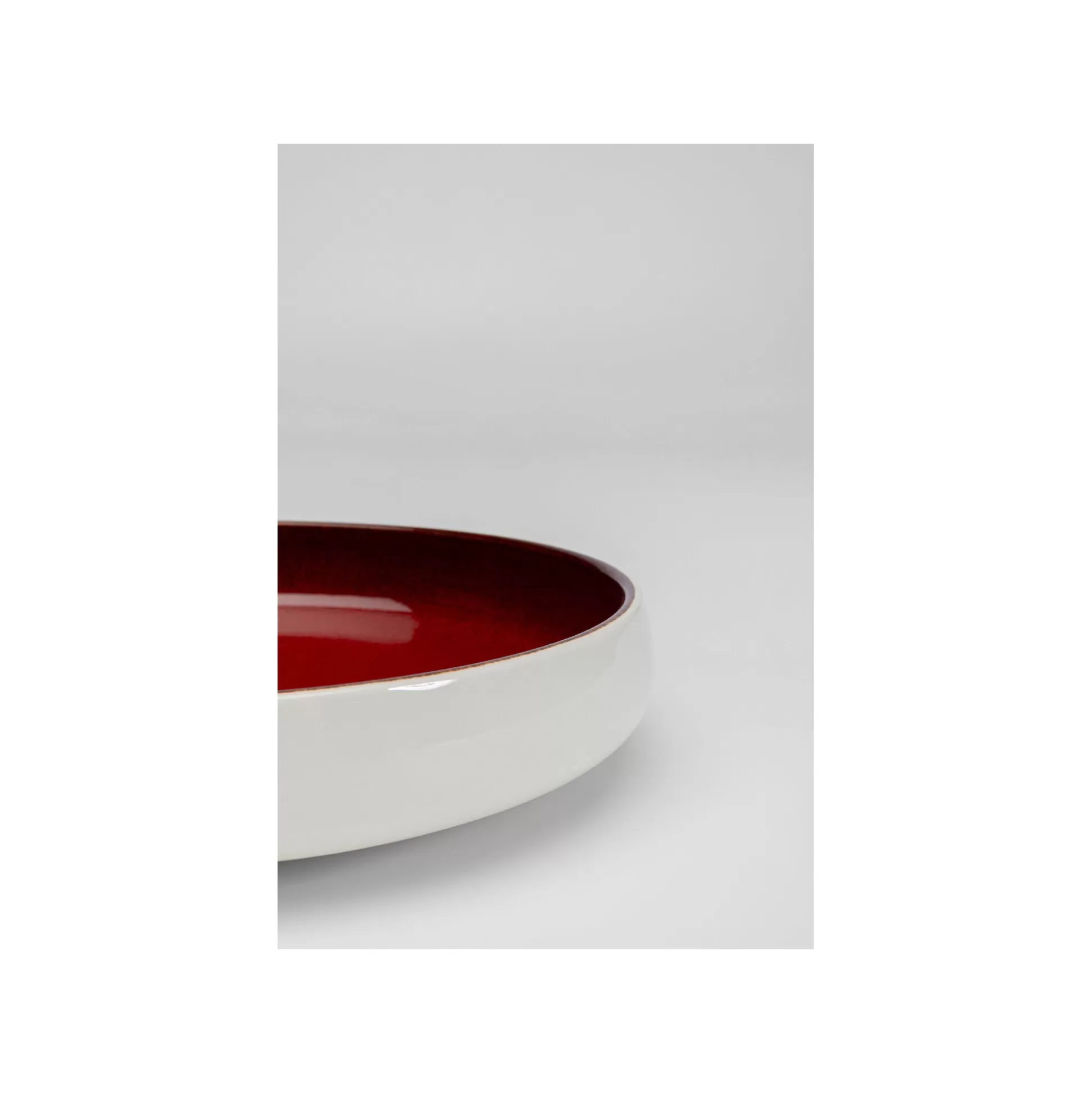 Assiettes Creuses Colorino Rouges 21cm Set De 6 ^KARE Design Online
