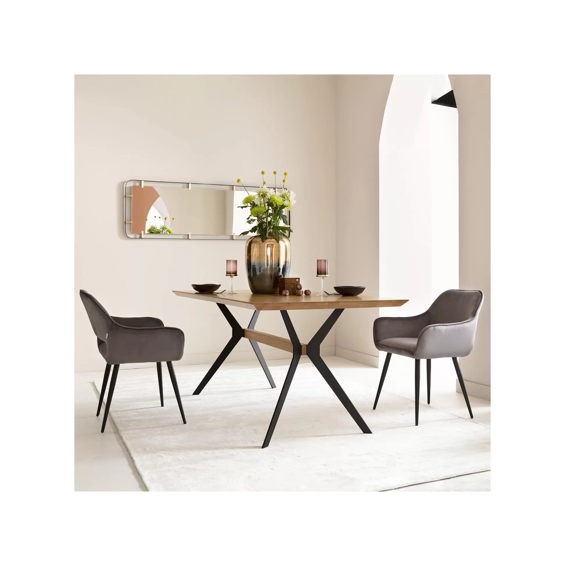 Assiettes Creuses Organic Noires 20cm Set De 4 ^KARE Design Cheap