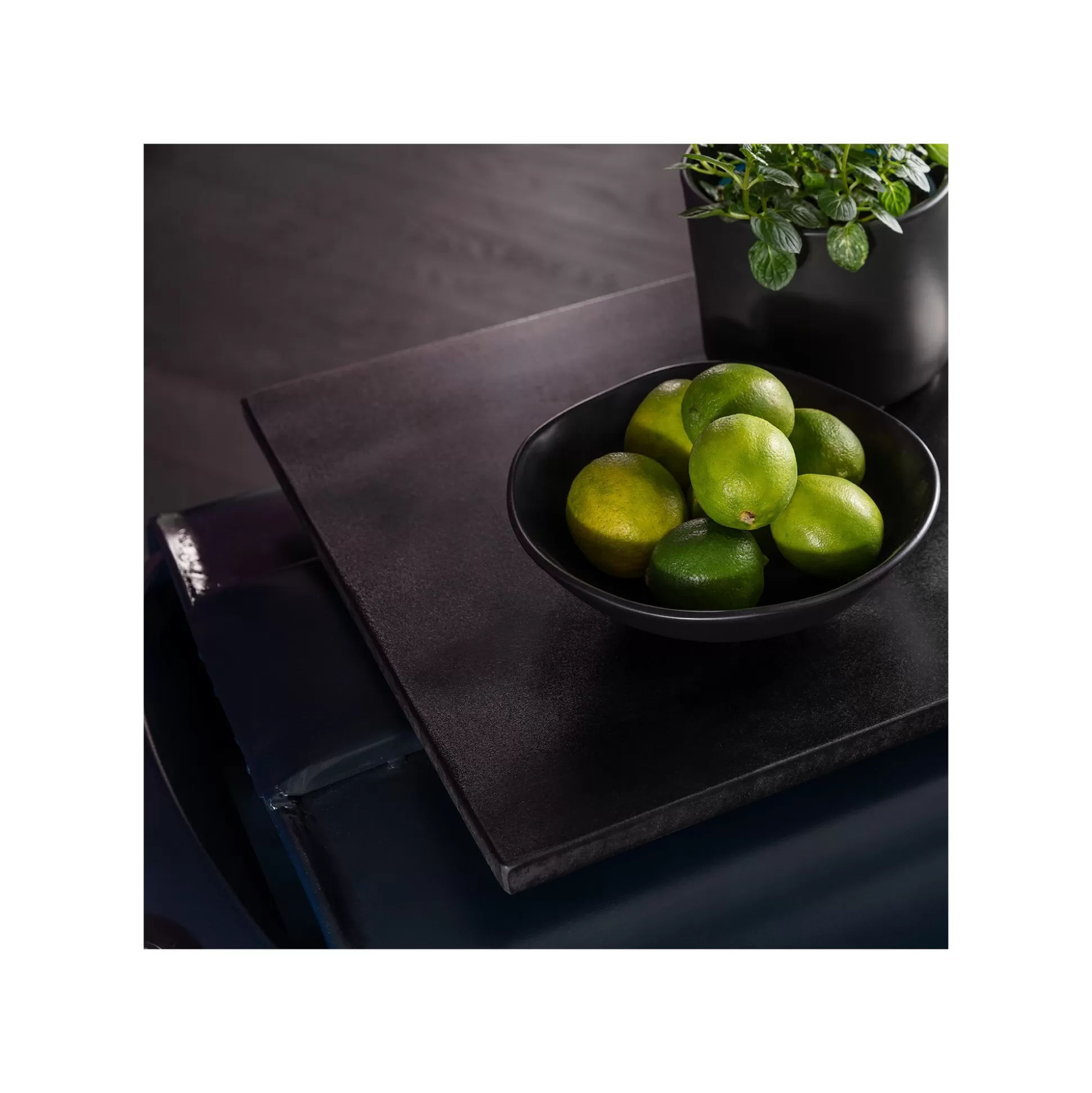 Assiettes Creuses Organic Noires 20cm Set De 4 ^KARE Design Cheap