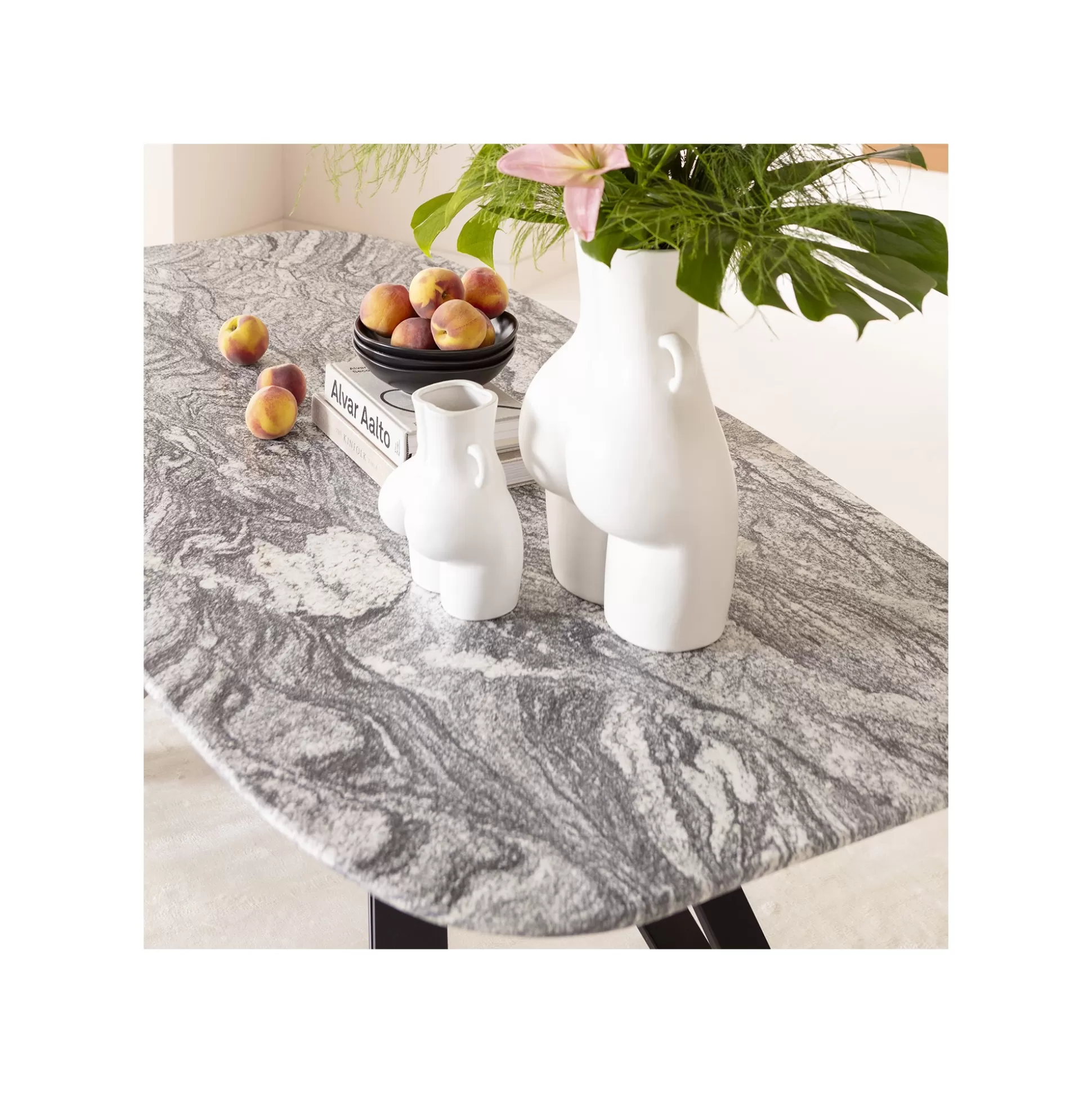 Assiettes Creuses Organic Noires 20cm Set De 4 ^KARE Design Cheap