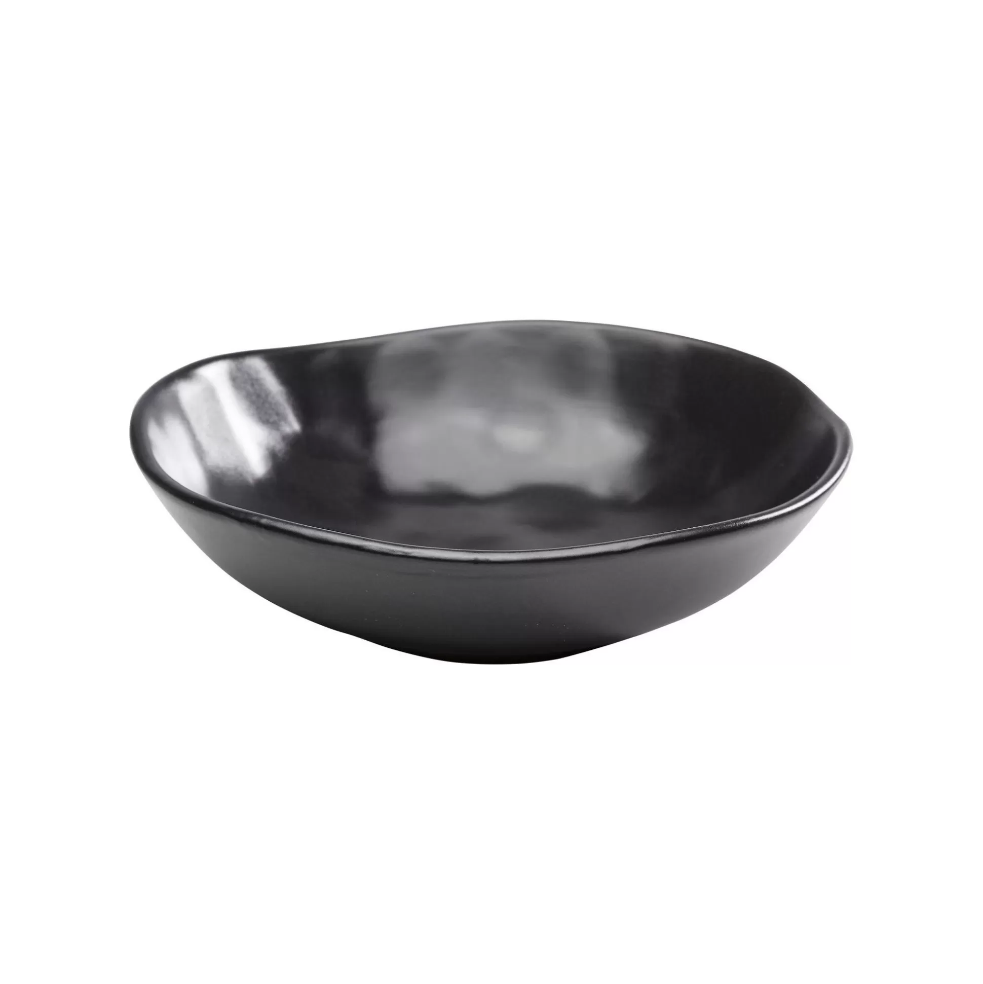 Assiettes Creuses Organic Noires 20cm Set De 4 ^KARE Design Cheap