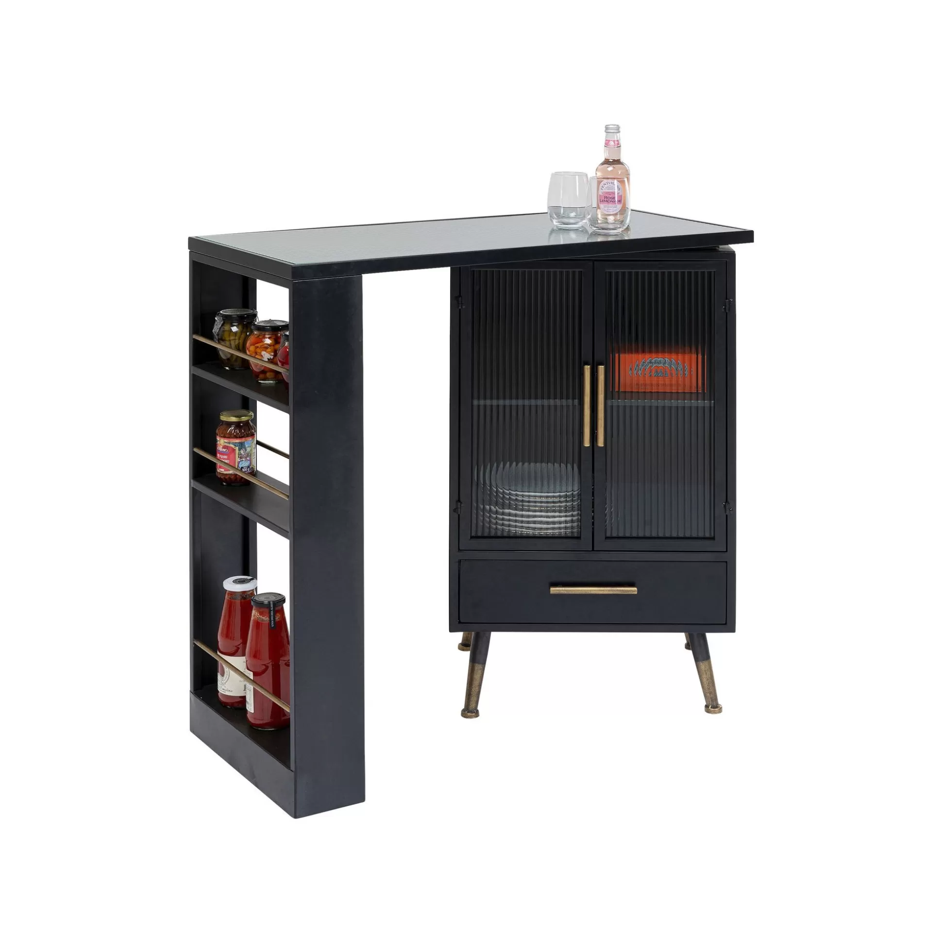 Bar Avec étagère Pivotante La Gomera ^KARE Design Cheap