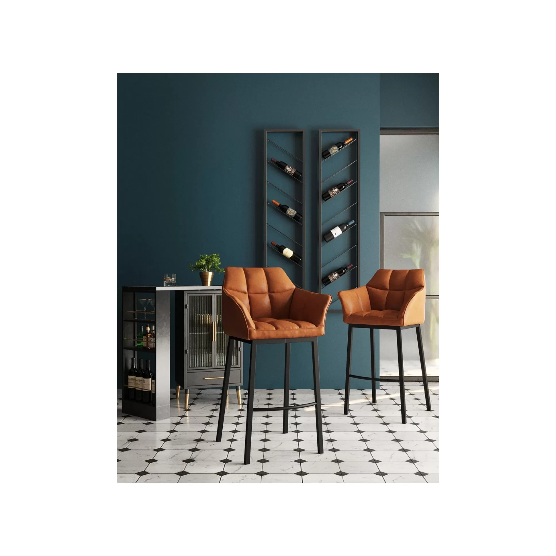 Bar Avec étagère Pivotante La Gomera ^KARE Design Cheap