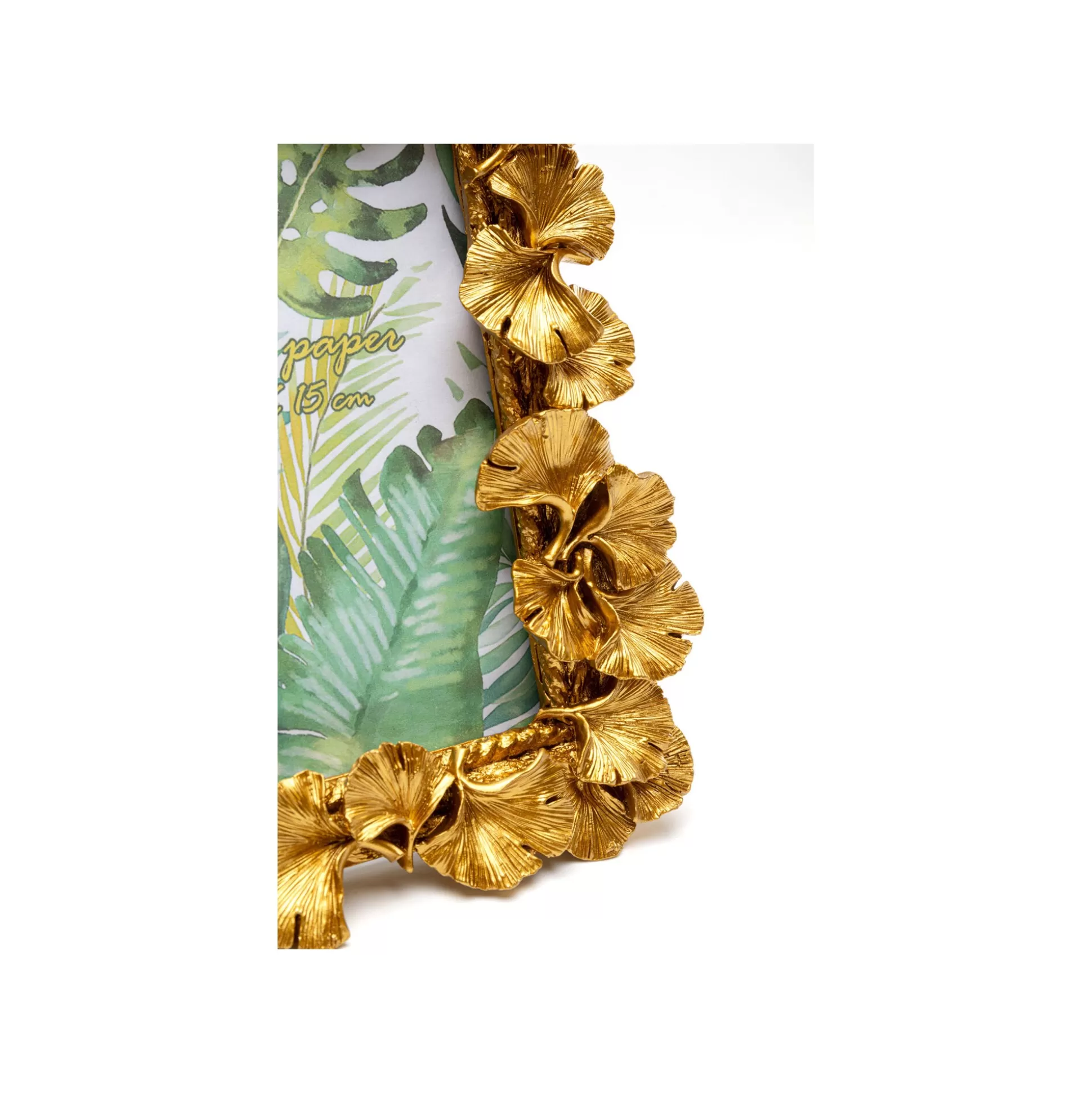 Cadre Photo Feuilles De Ginkgo Dorées 17x21cm ^KARE Design New