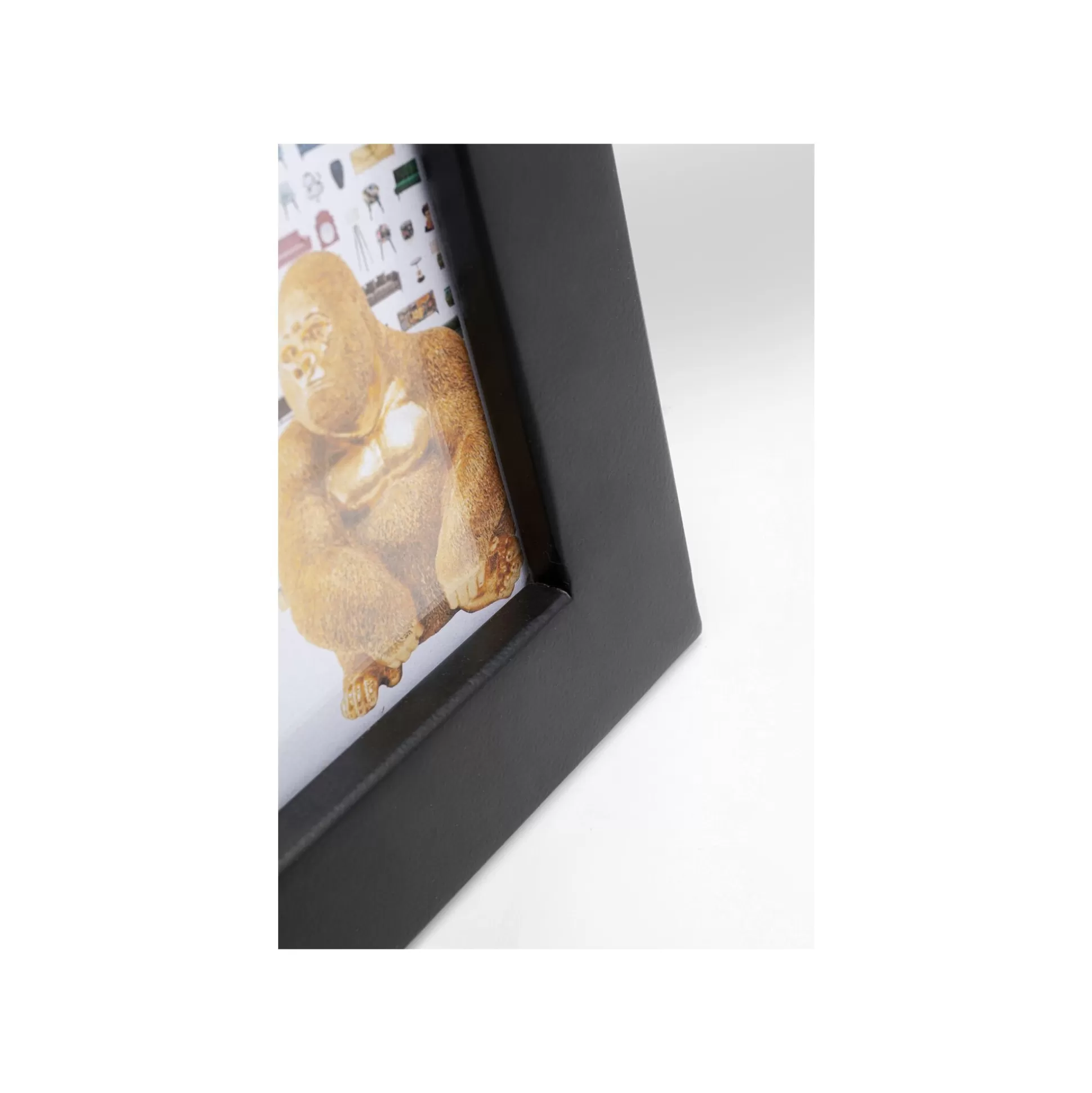 Cadre Photo Tigre 24x29cm Noir Et Doré ^KARE Design Sale