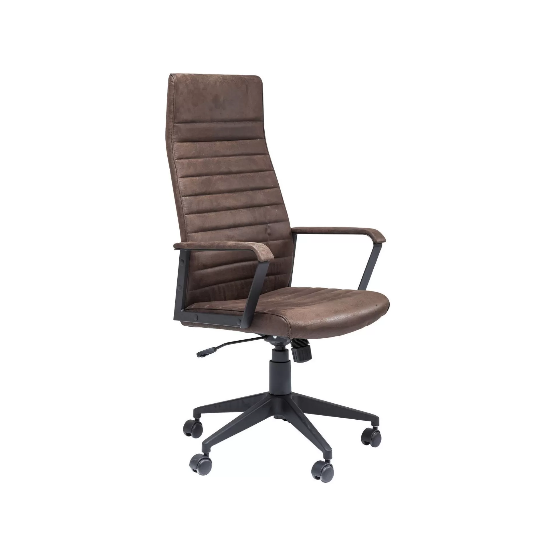 Chaise De Bureau Pivotante Labora Haute Marron Foncé ^KARE Design Best