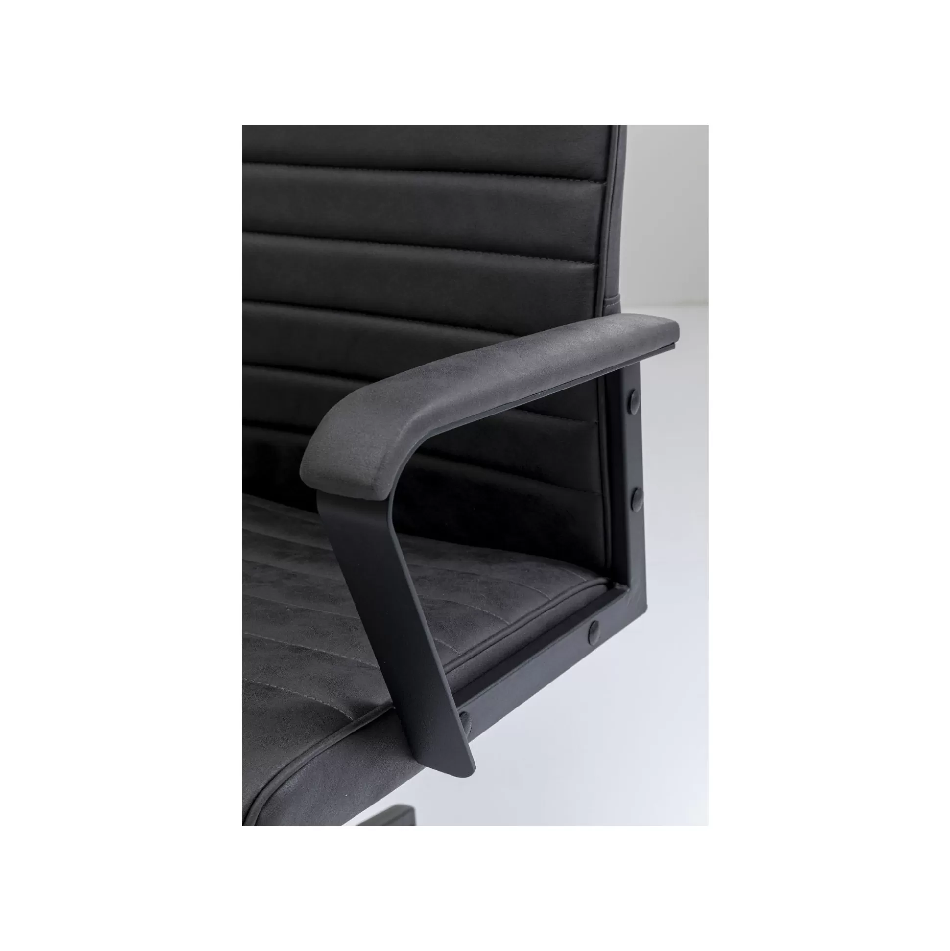 Chaise De Bureau Pivotante Labora Haute Noire ^KARE Design Discount