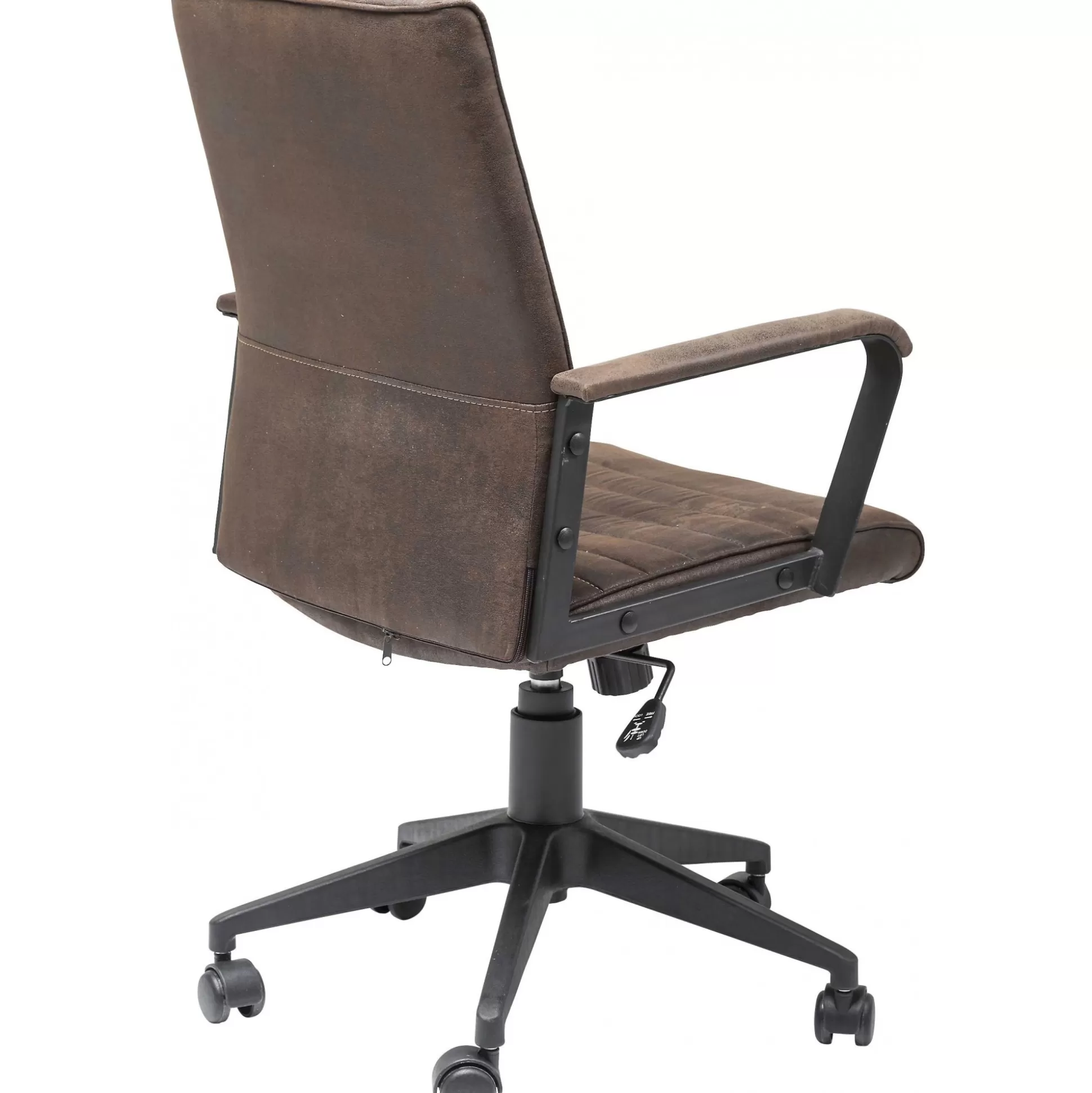 Chaise De Bureau Pivotante Labora Marron Foncé ^KARE Design Shop