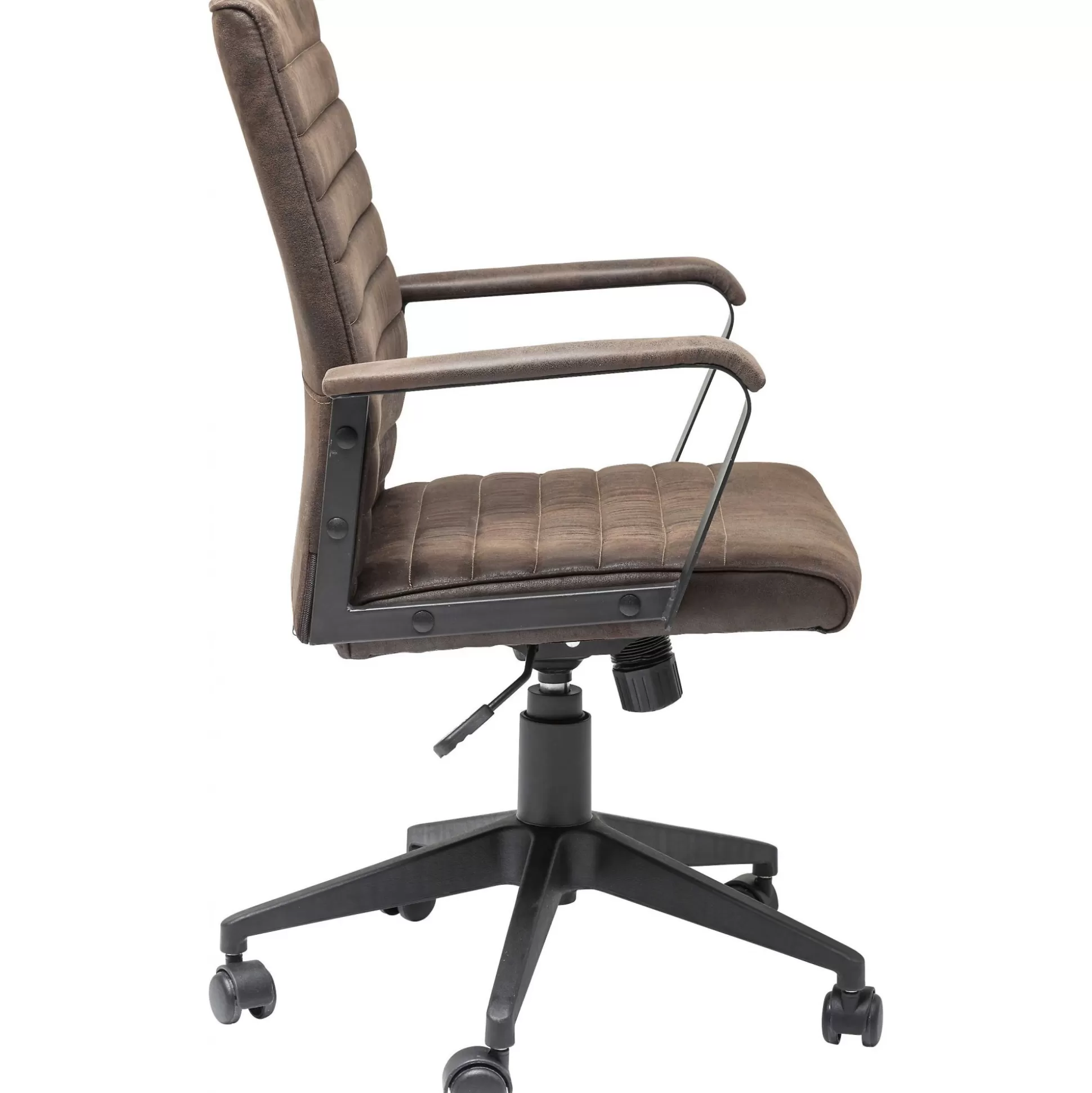 Chaise De Bureau Pivotante Labora Marron Foncé ^KARE Design Shop