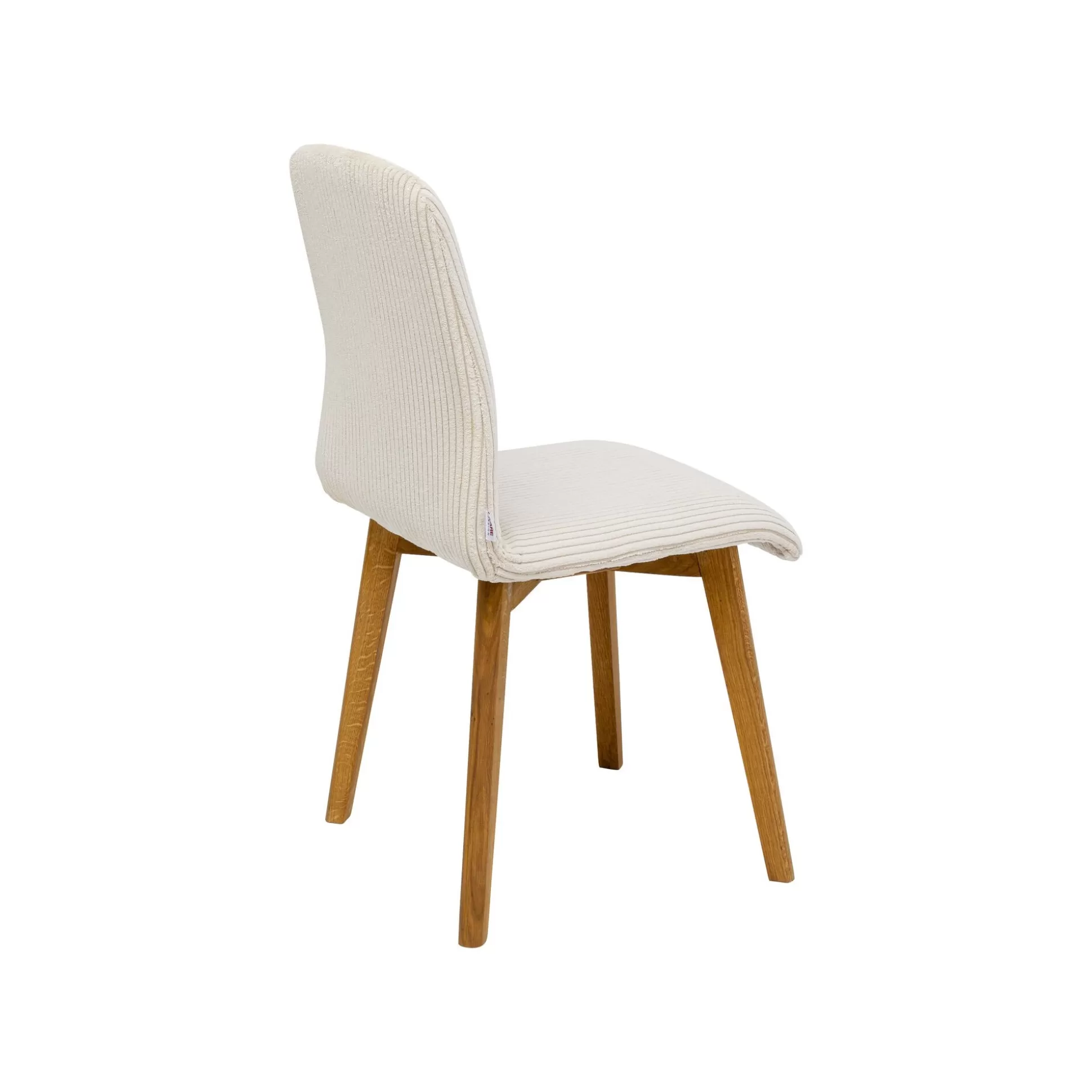 Chaise Lara Cord Côtelée Crème ^KARE Design Store