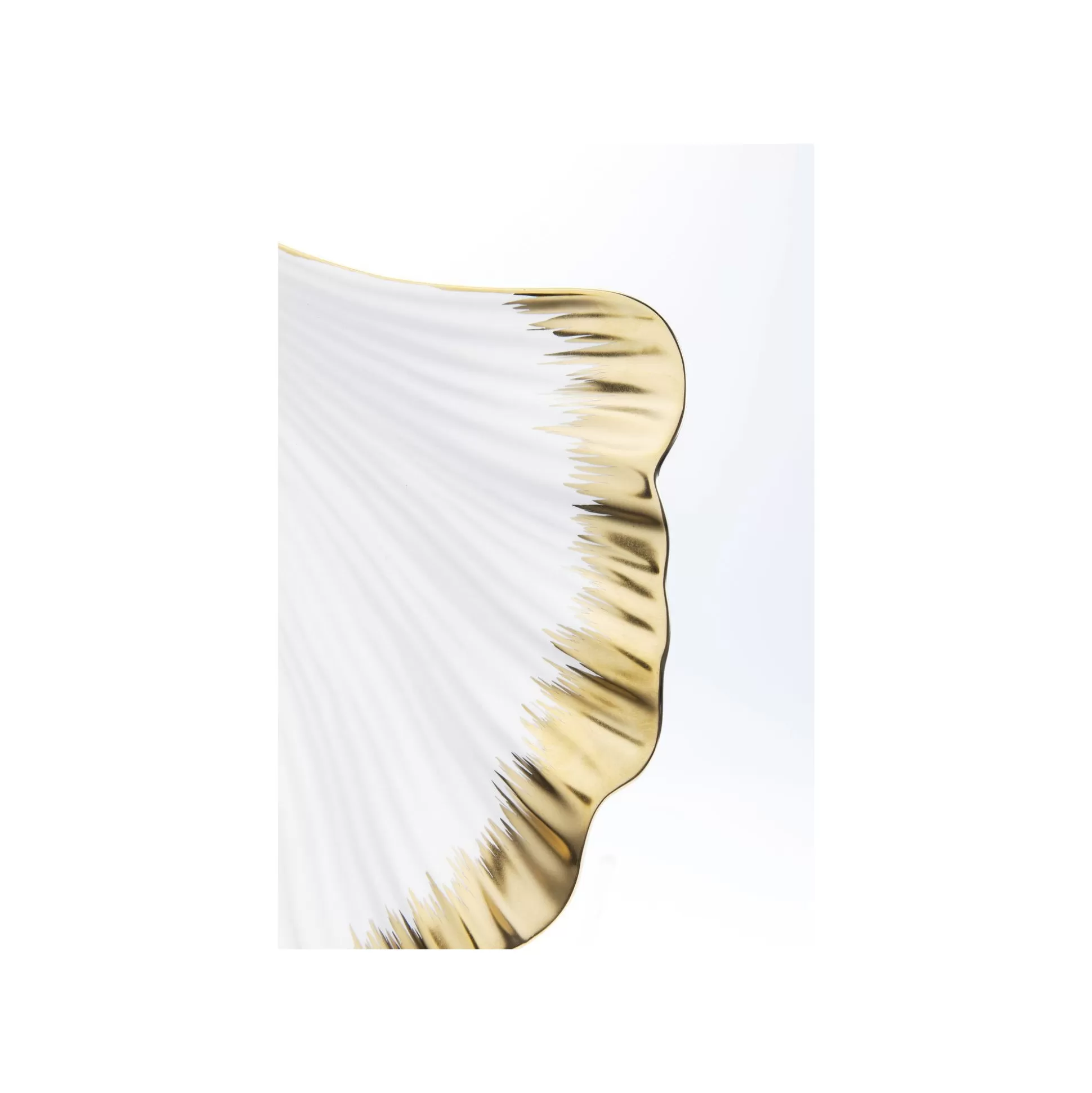 Coupe Feuille De Ginkgo Bordure Dorée ^KARE Design Store