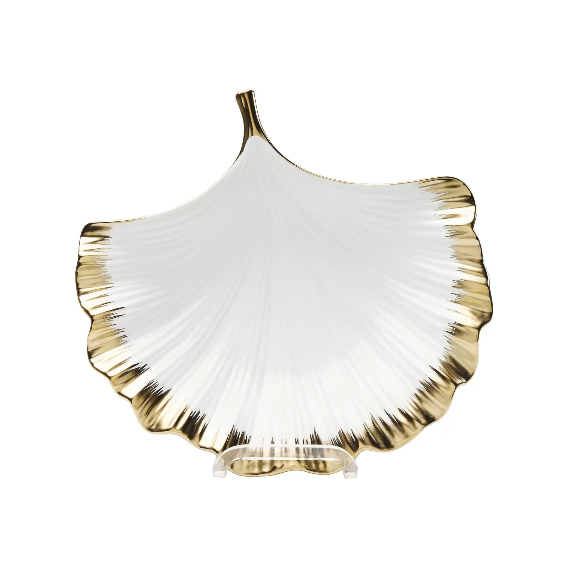 Coupe Feuille De Ginkgo Bordure Dorée ^KARE Design Store