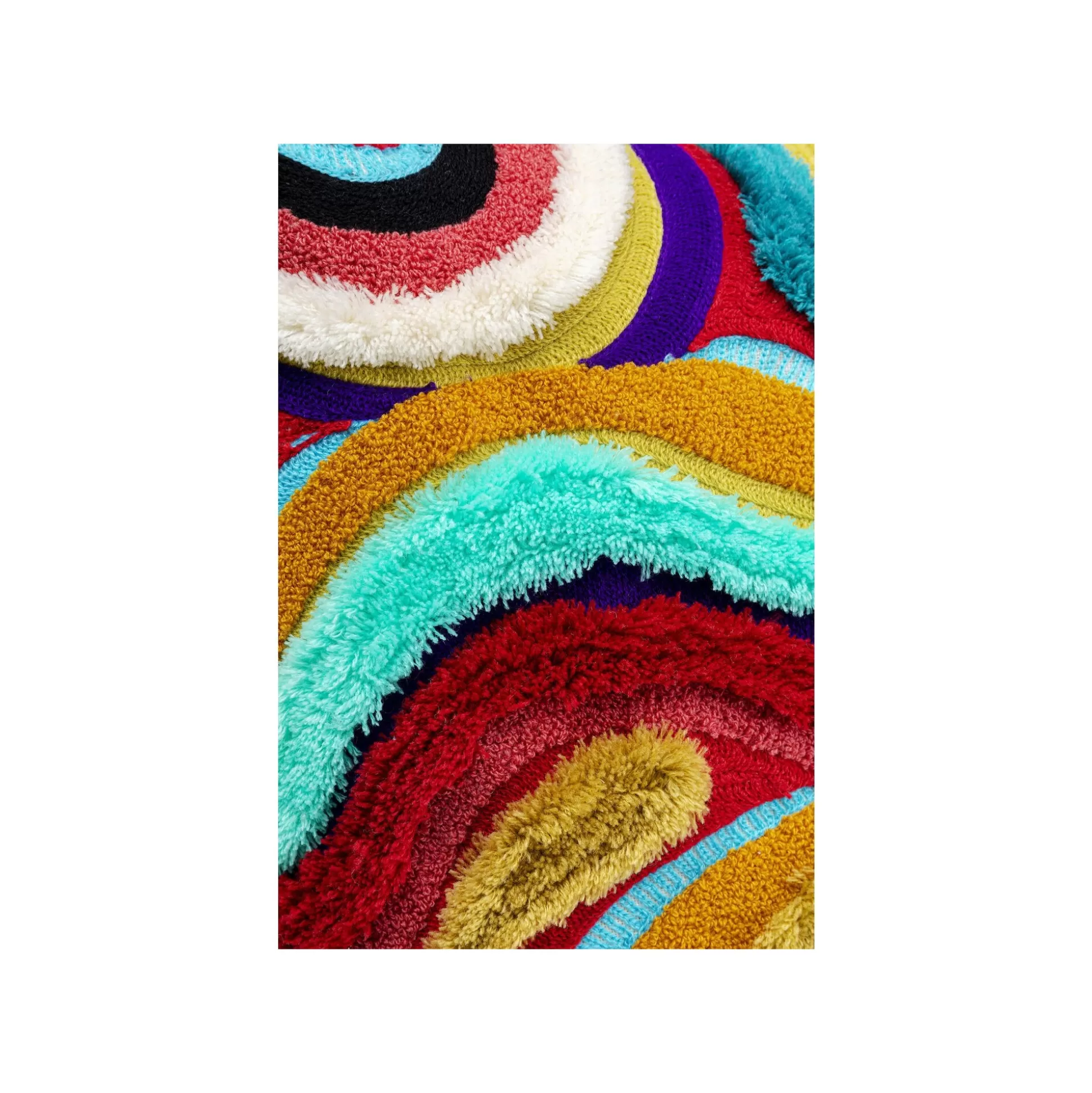 Coussin Vagues Multicolores ^KARE Design Discount