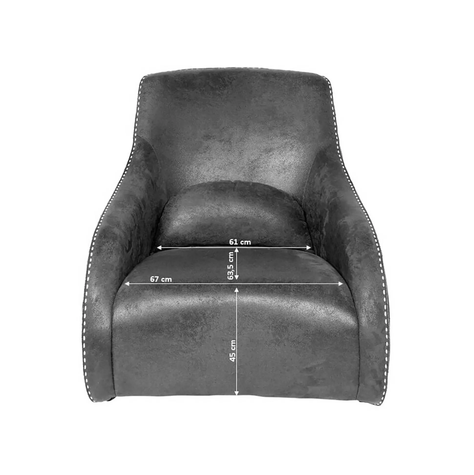 Fauteuil à Bascule Swing Ritmo Vintage Marron ^KARE Design Cheap