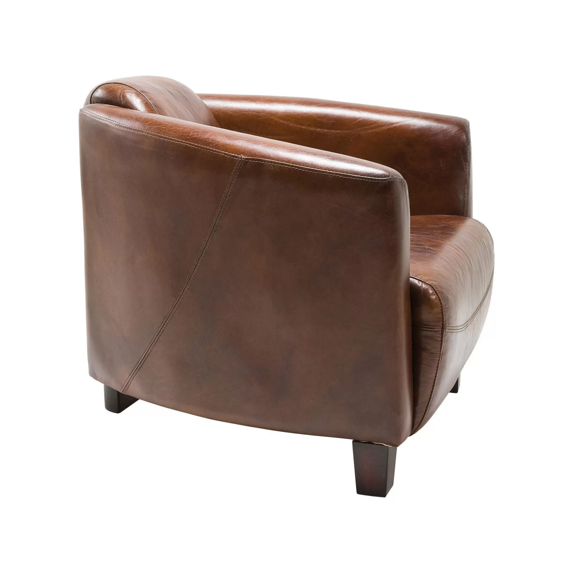 Fauteuil Cigar Lounge Cuir Vintage ^KARE Design Store