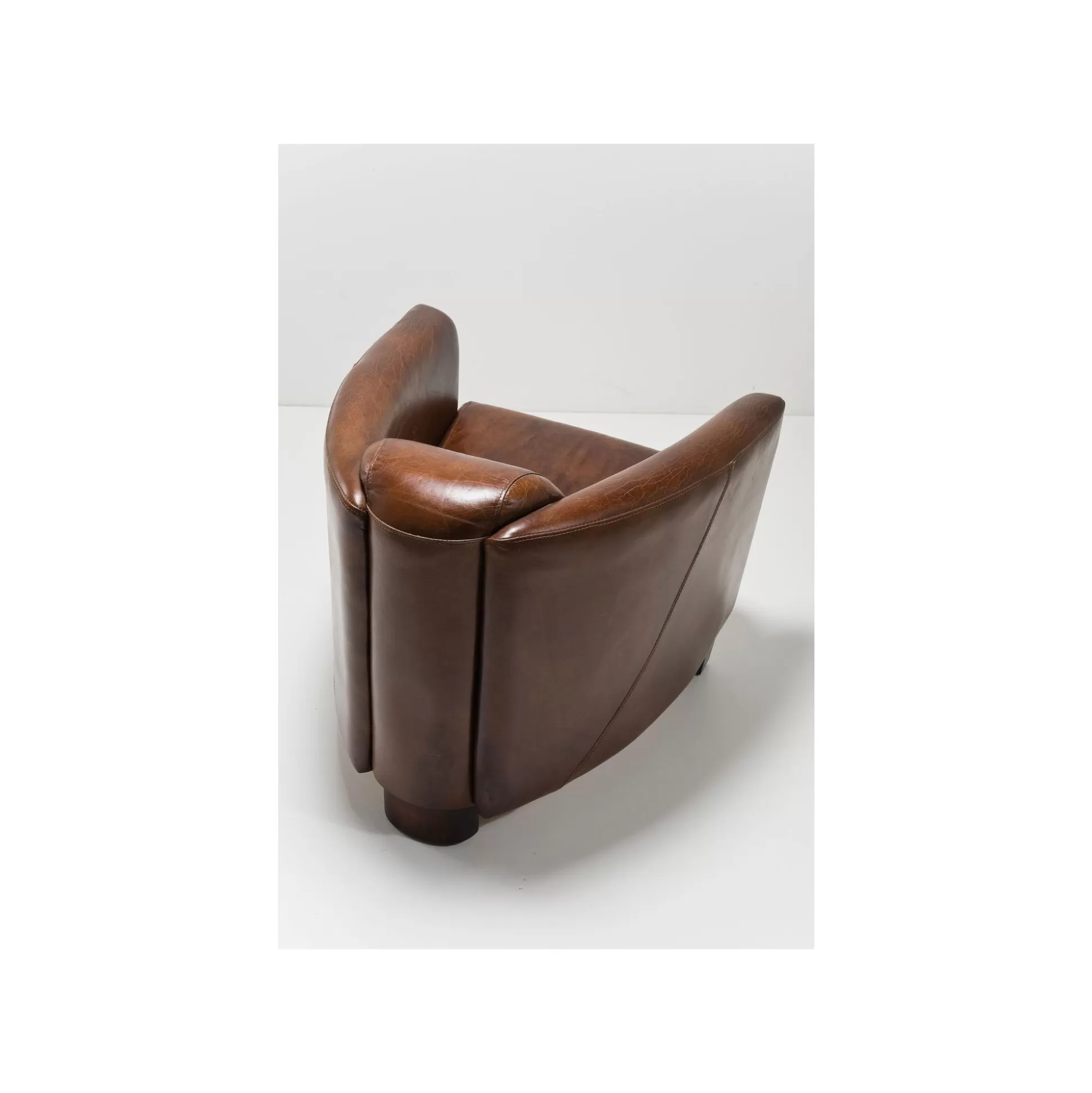 Fauteuil Cigar Lounge Cuir Vintage ^KARE Design Store