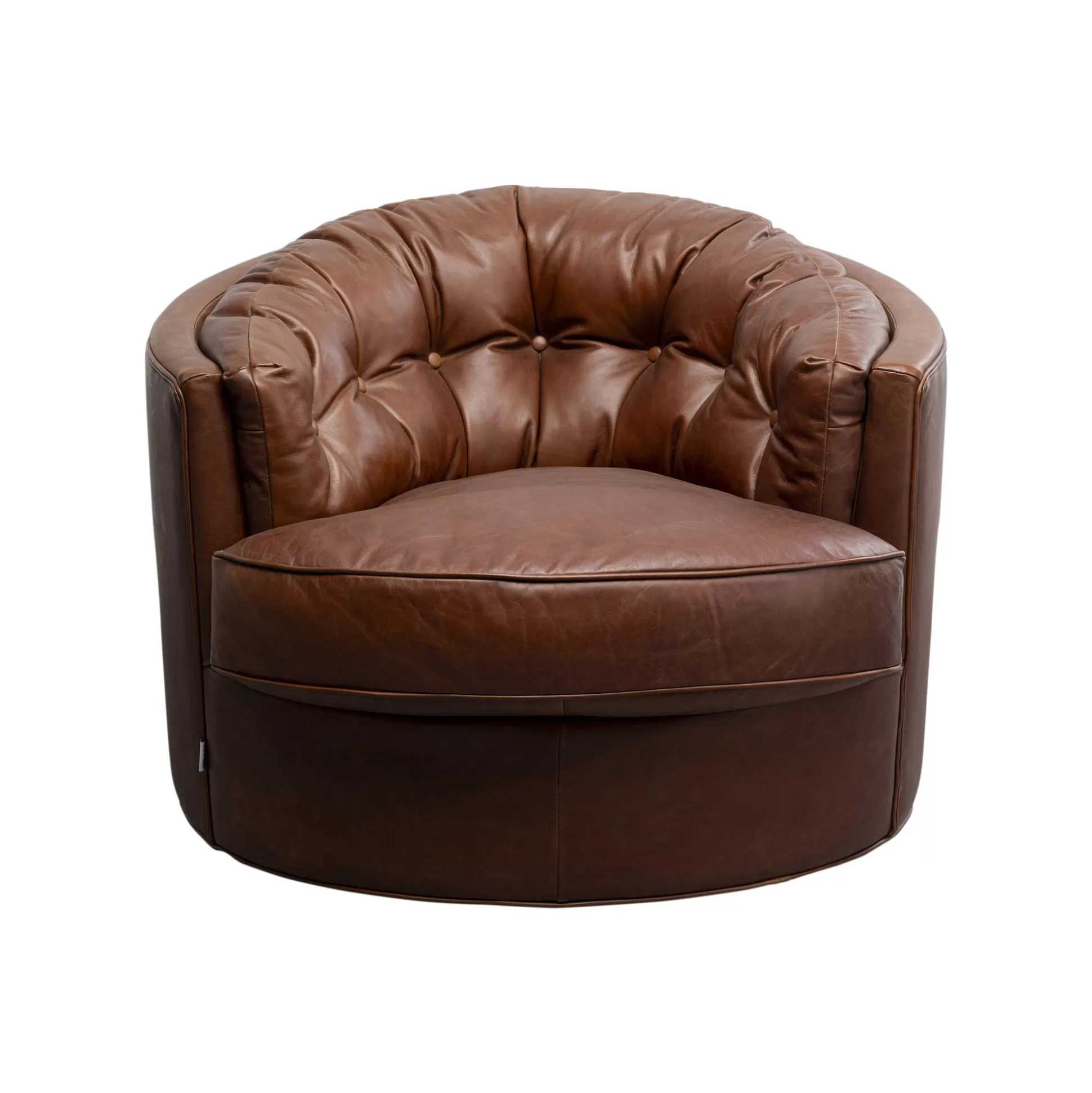 Fauteuil Pivotant Music Hall Marron ^KARE Design Shop