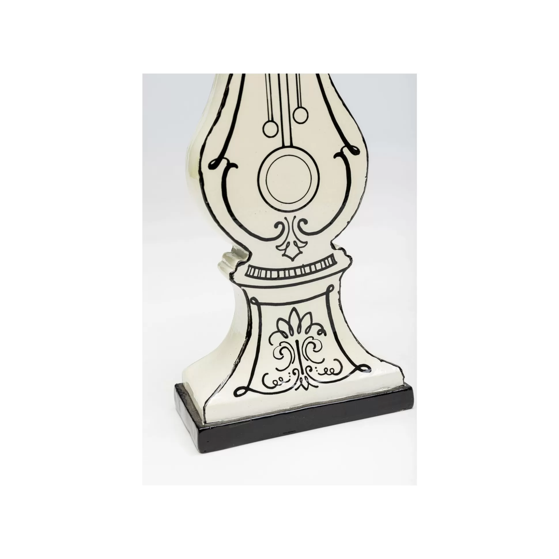 Horloge De Table Favola Blanche Et Noire ^KARE Design Clearance