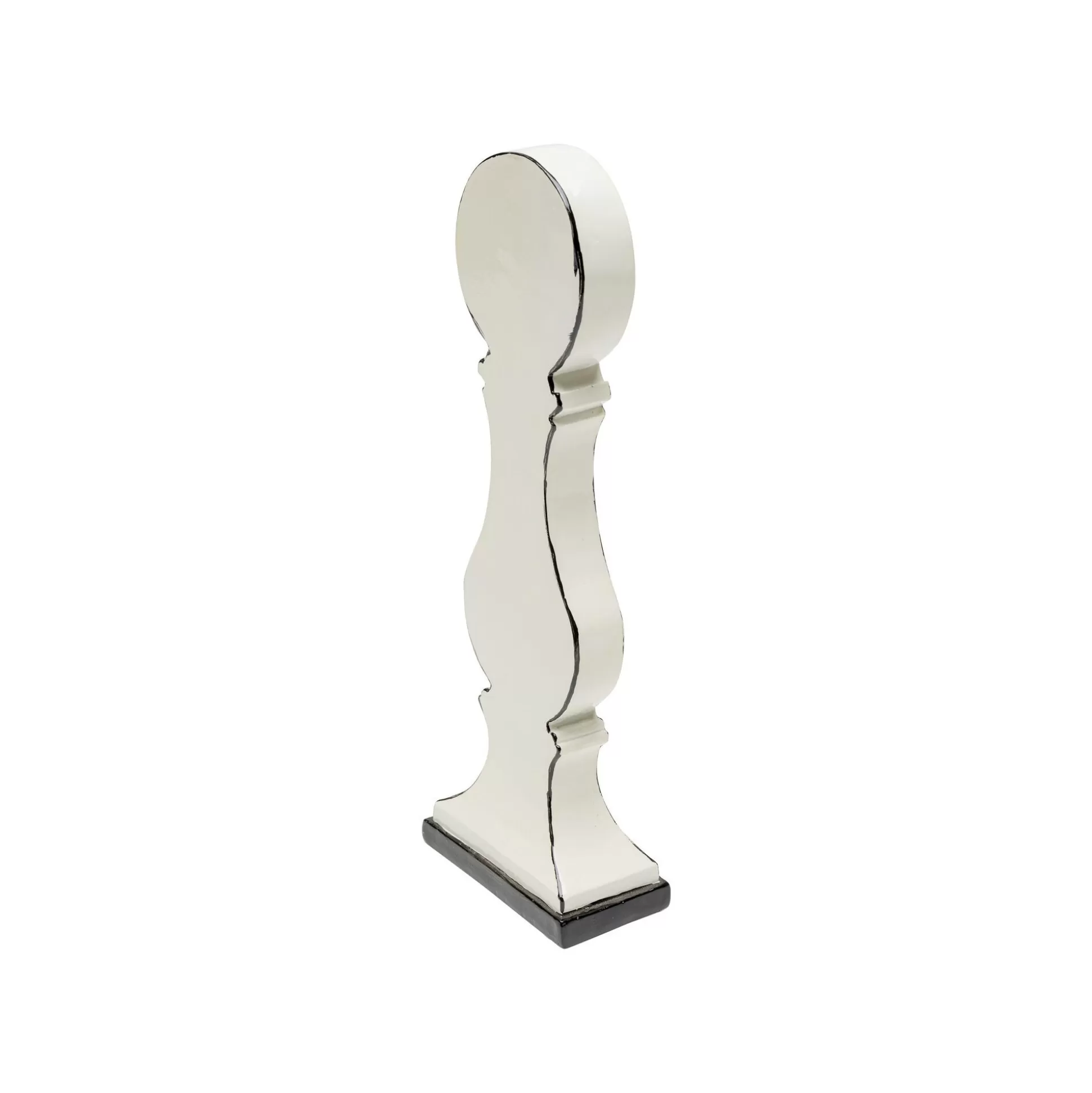 Horloge De Table Favola Blanche Et Noire ^KARE Design Clearance