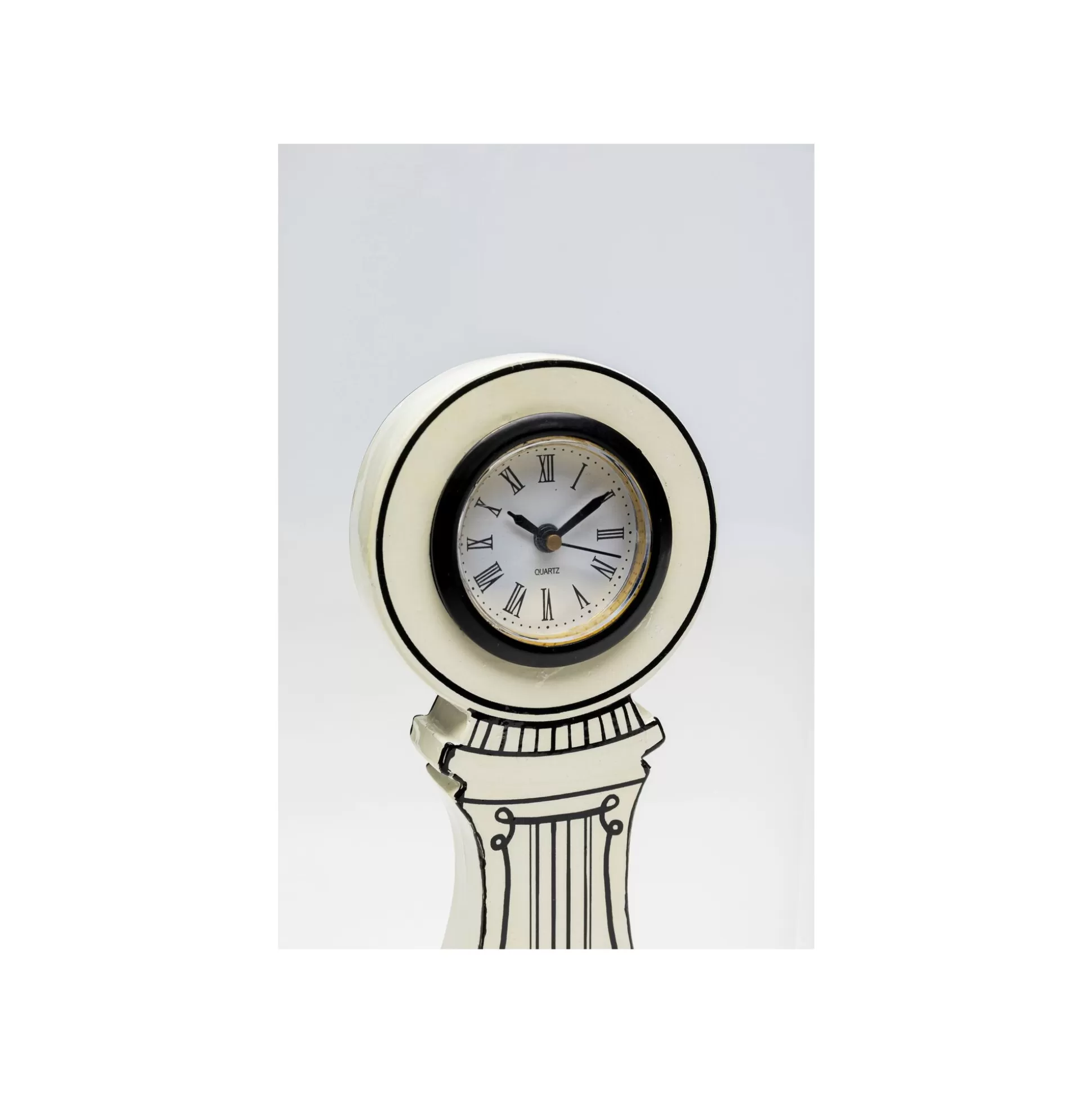 Horloge De Table Favola Blanche Et Noire ^KARE Design Clearance
