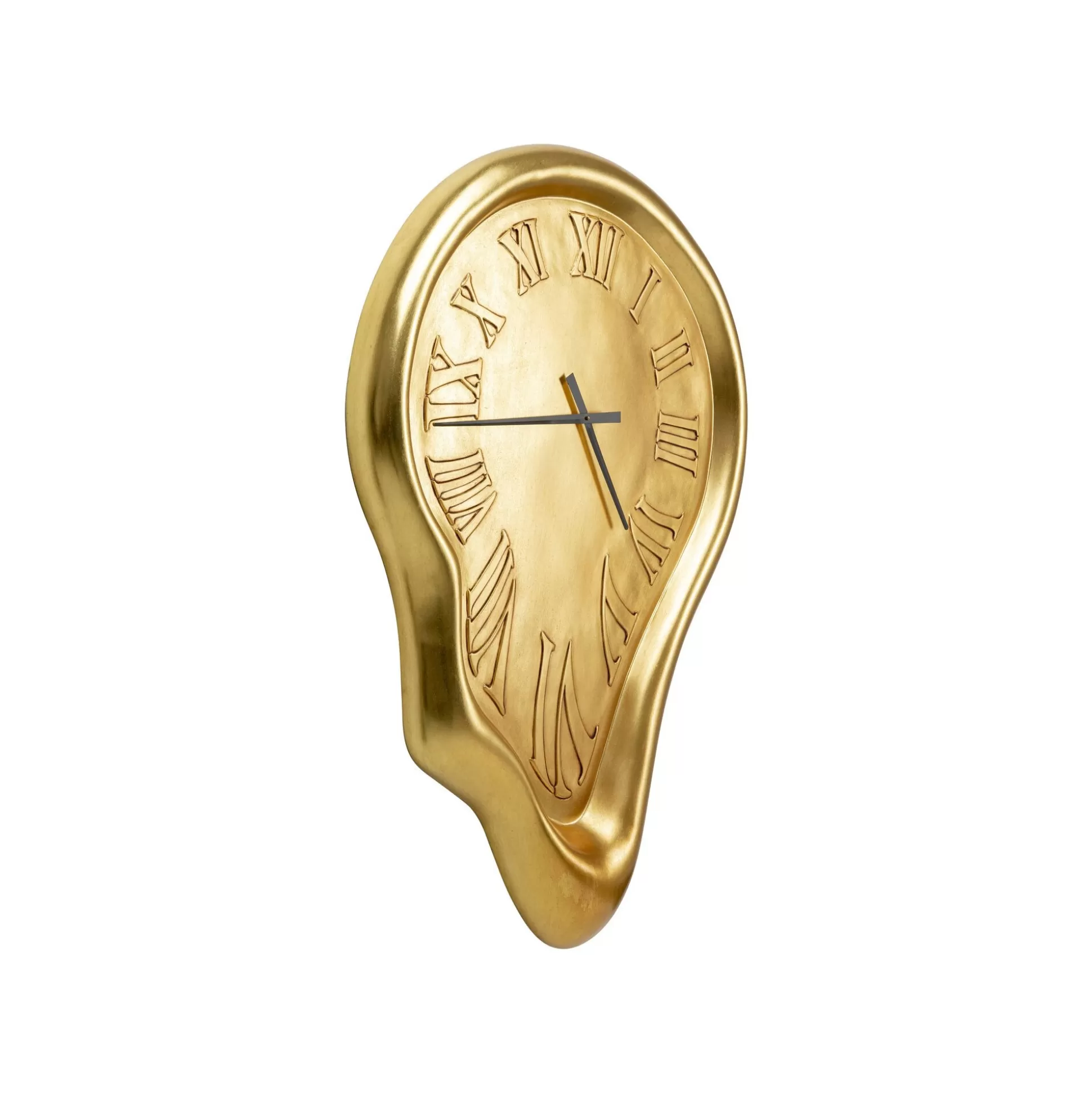 Horloge Murale Big Drop Dorée 92x127cm ^KARE Design Store