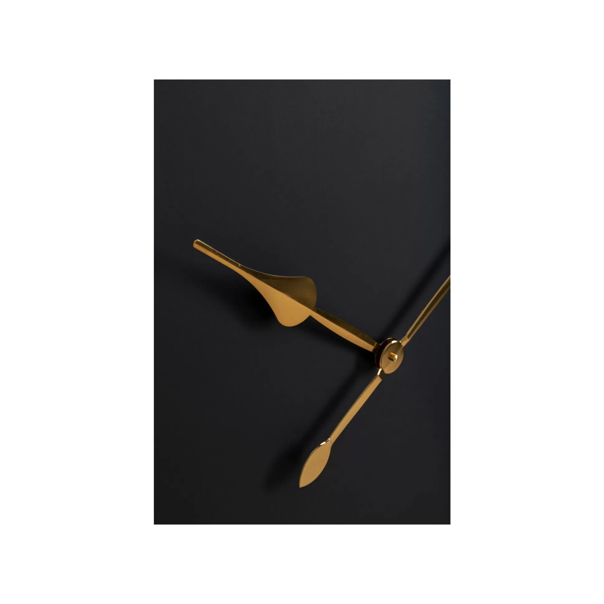 Horloge Murale Gamble Noire Et Dorée ^KARE Design Fashion