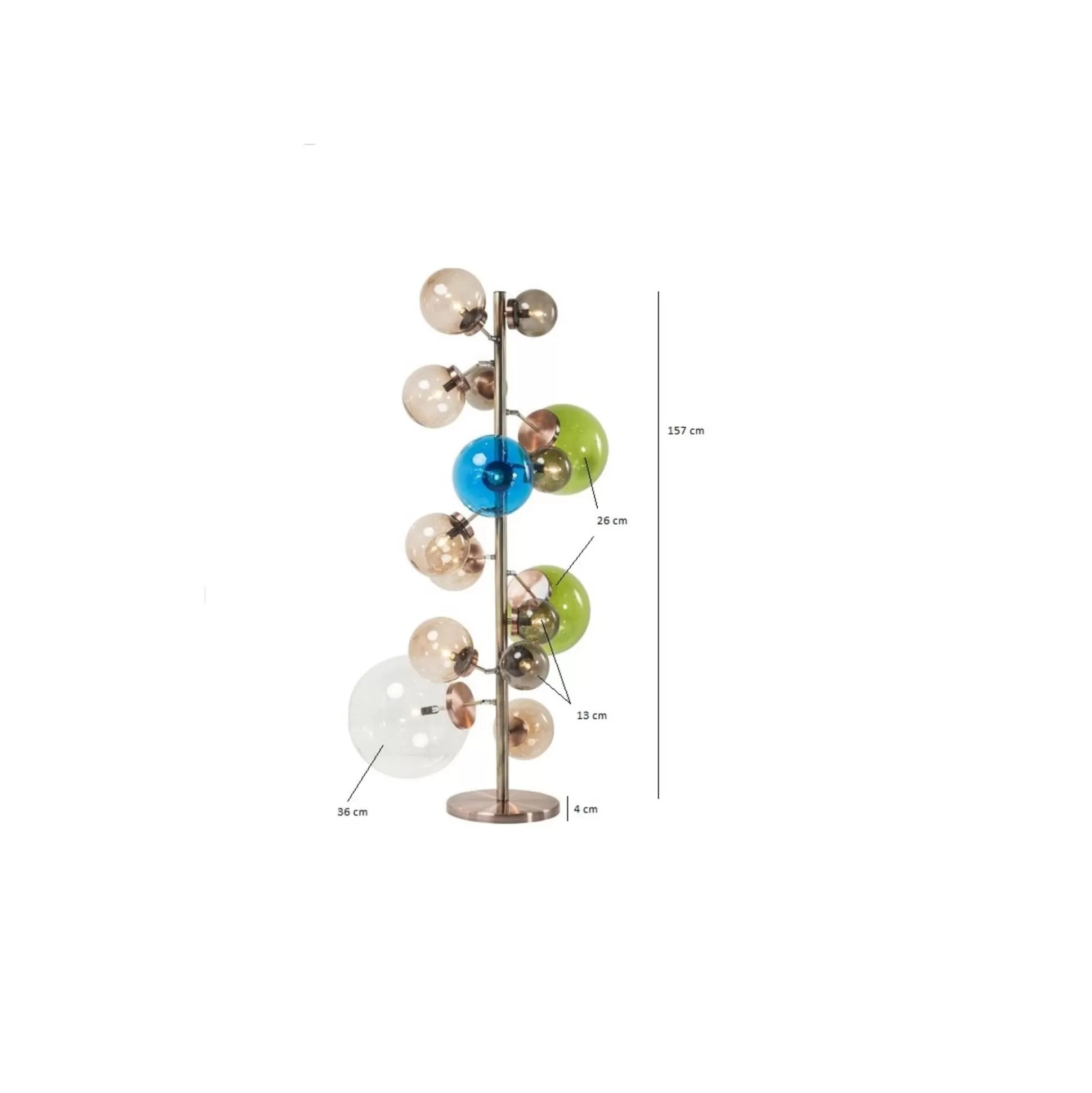 Lampadaire Balloon 160cm Colore ^KARE Design Hot