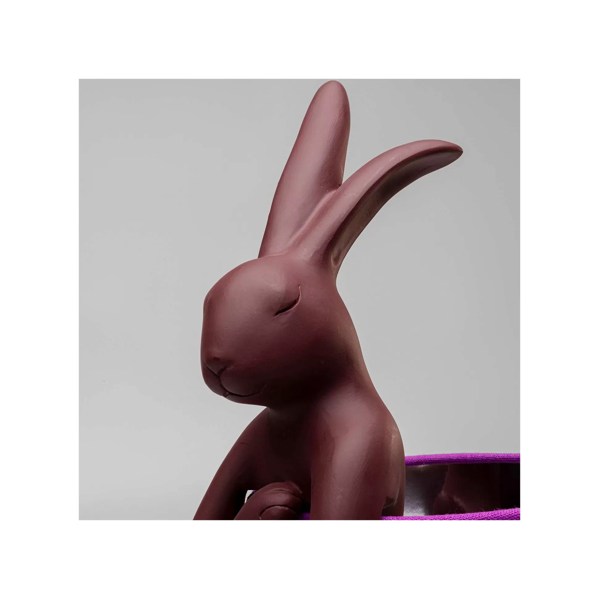 Lampe Animal Lapin Bordeaux Et Violette 50cm ^KARE Design Hot