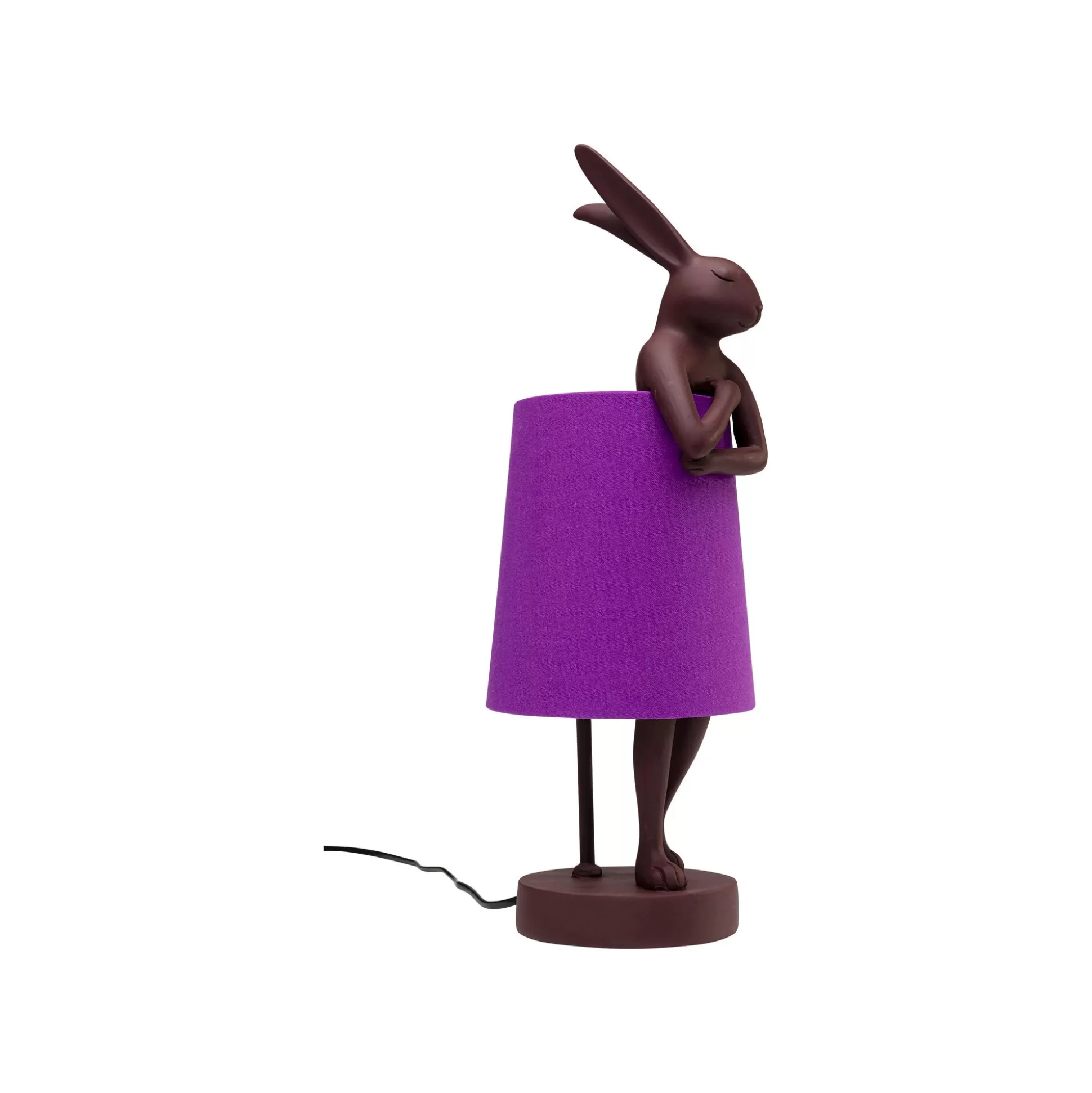 Lampe Animal Lapin Bordeaux Et Violette 50cm ^KARE Design Hot