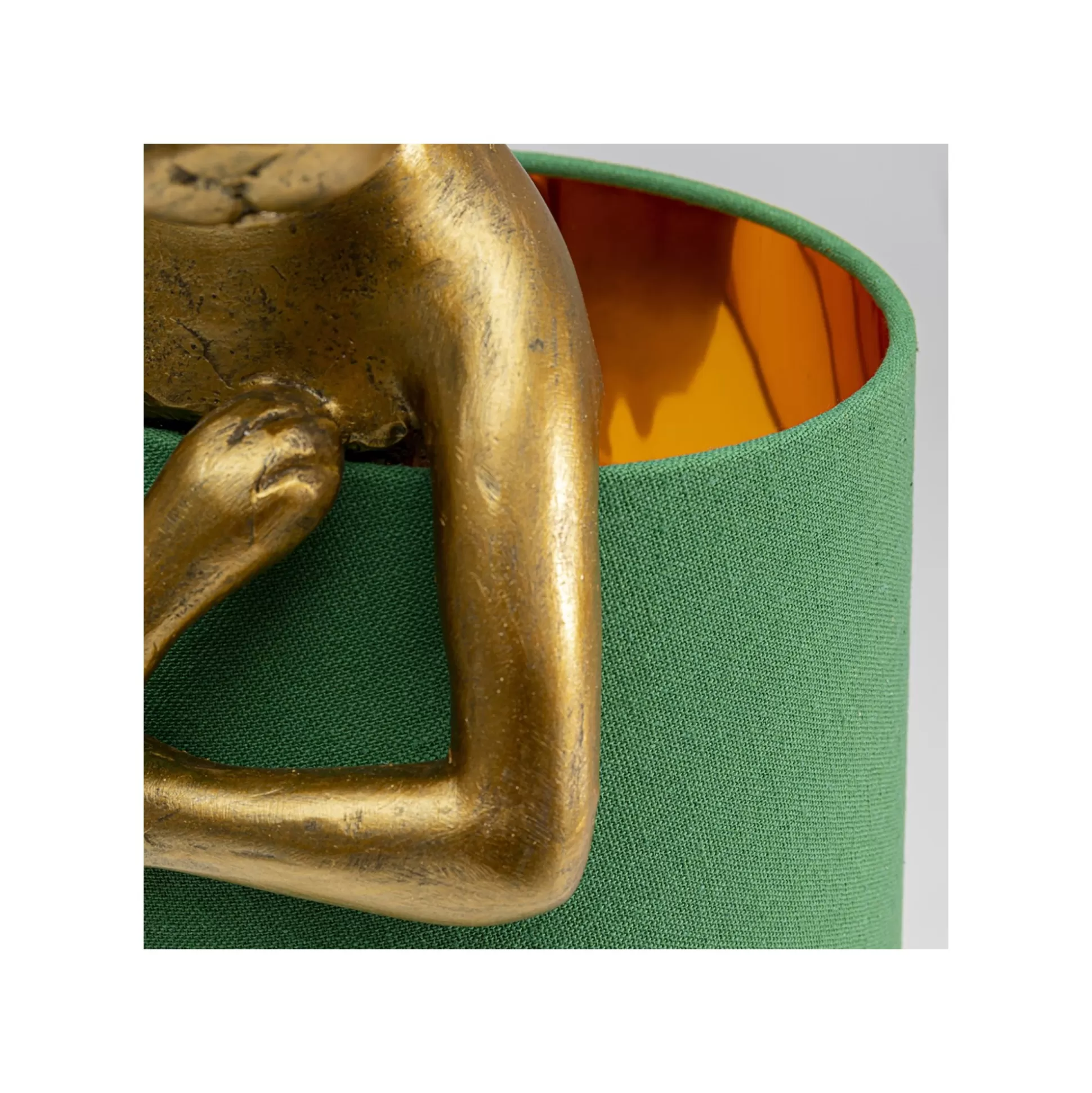 Lampe Animal Lapin Dorée Et Verte 68cm ^KARE Design Cheap