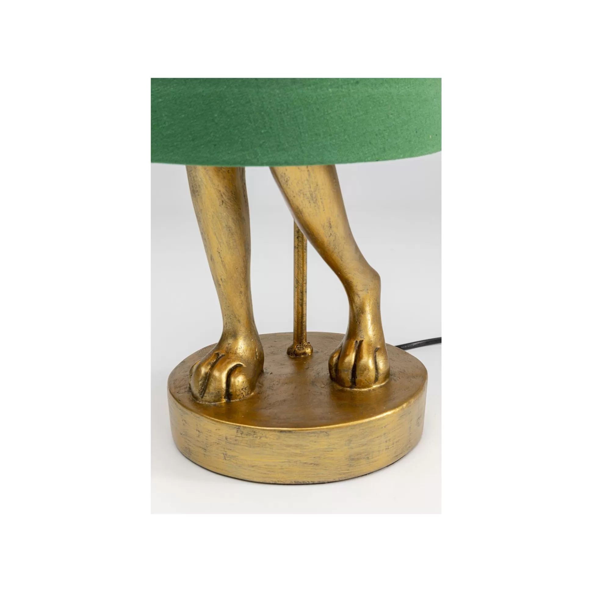 Lampe Animal Lapin Dorée Et Verte 68cm ^KARE Design Cheap
