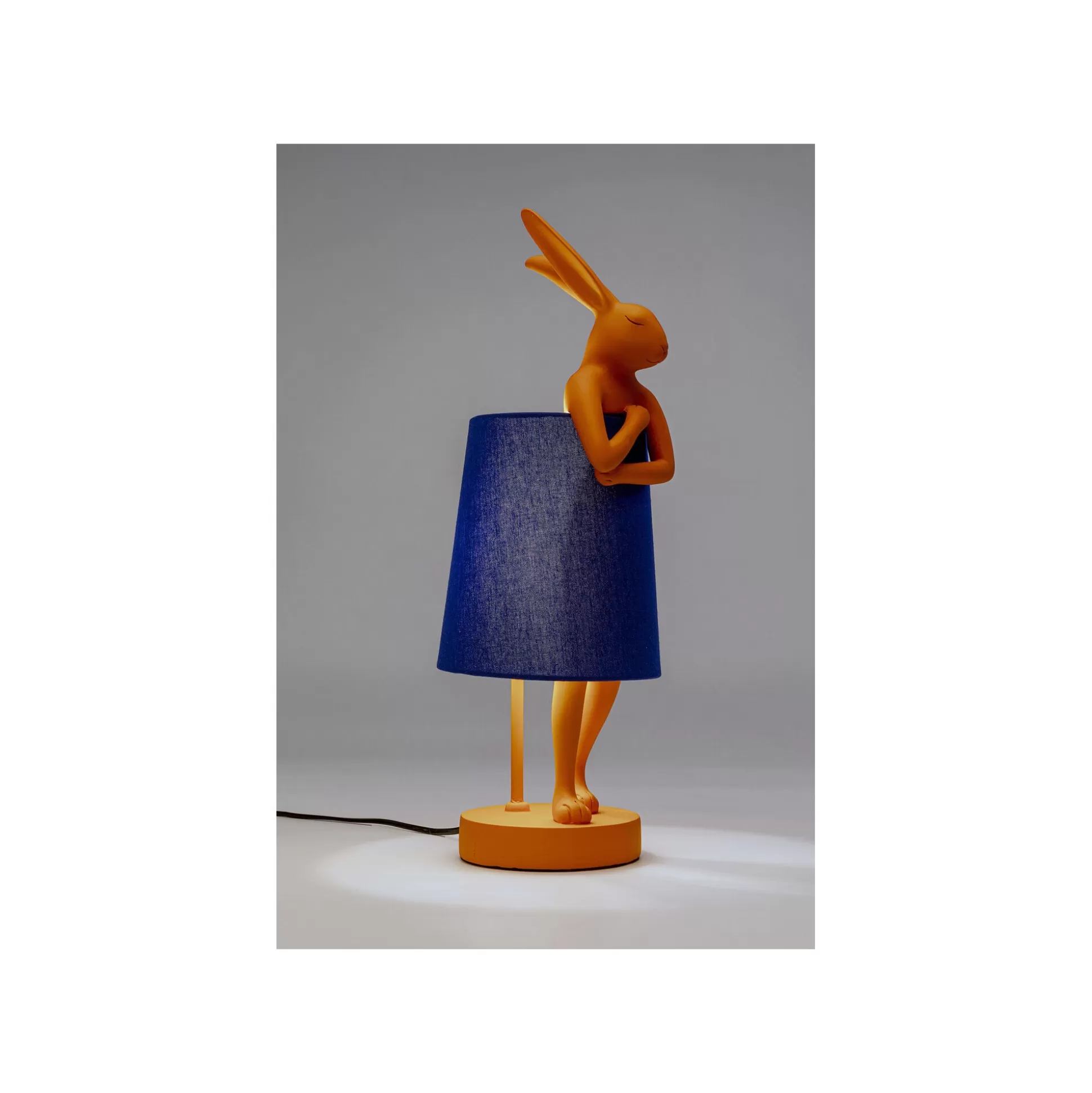 Lampe Animal Lapin Orange Et Bleue 50cm ^KARE Design Online