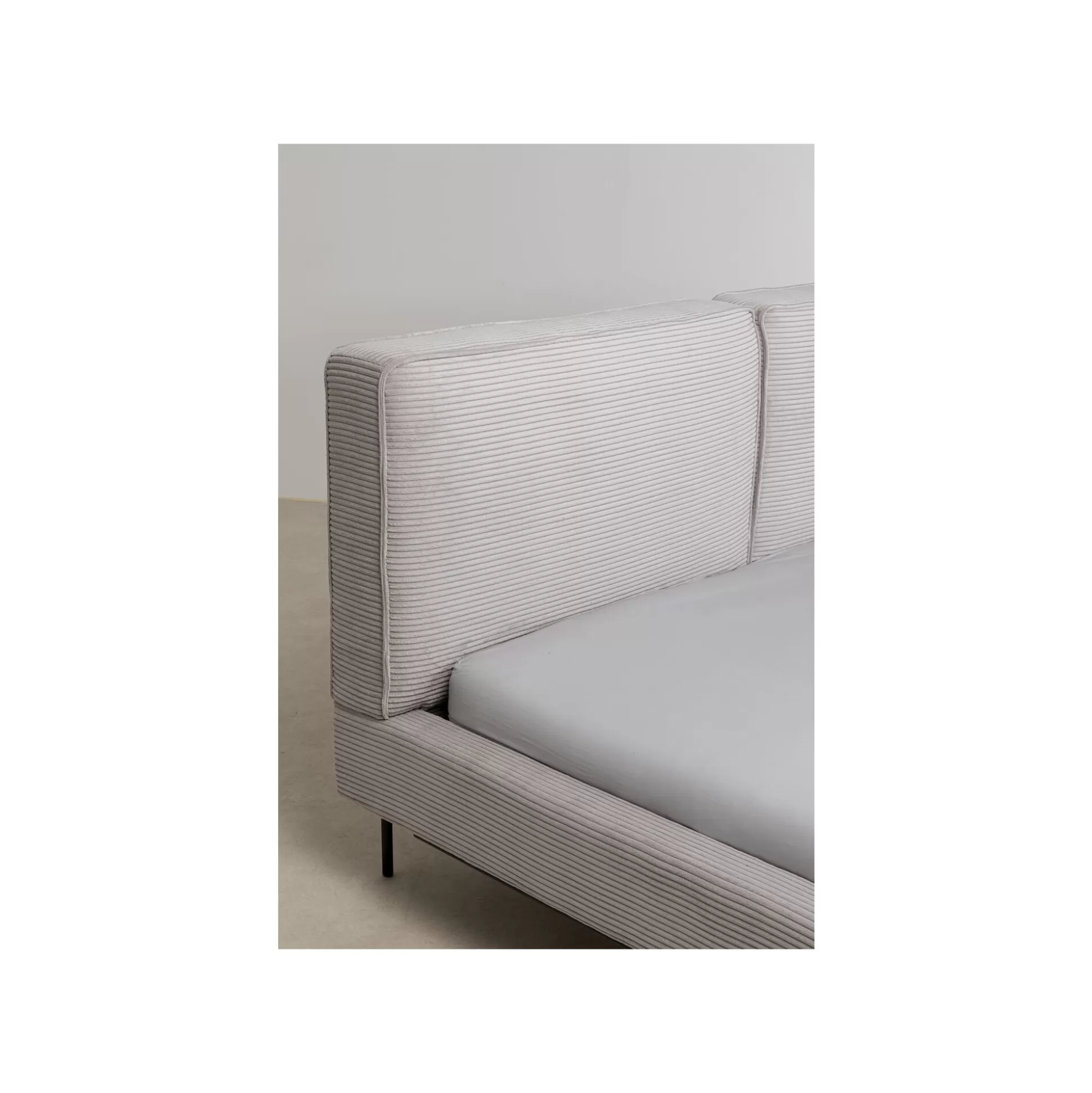 Lit East Side Cord Côtelé Gris ^KARE Design Best