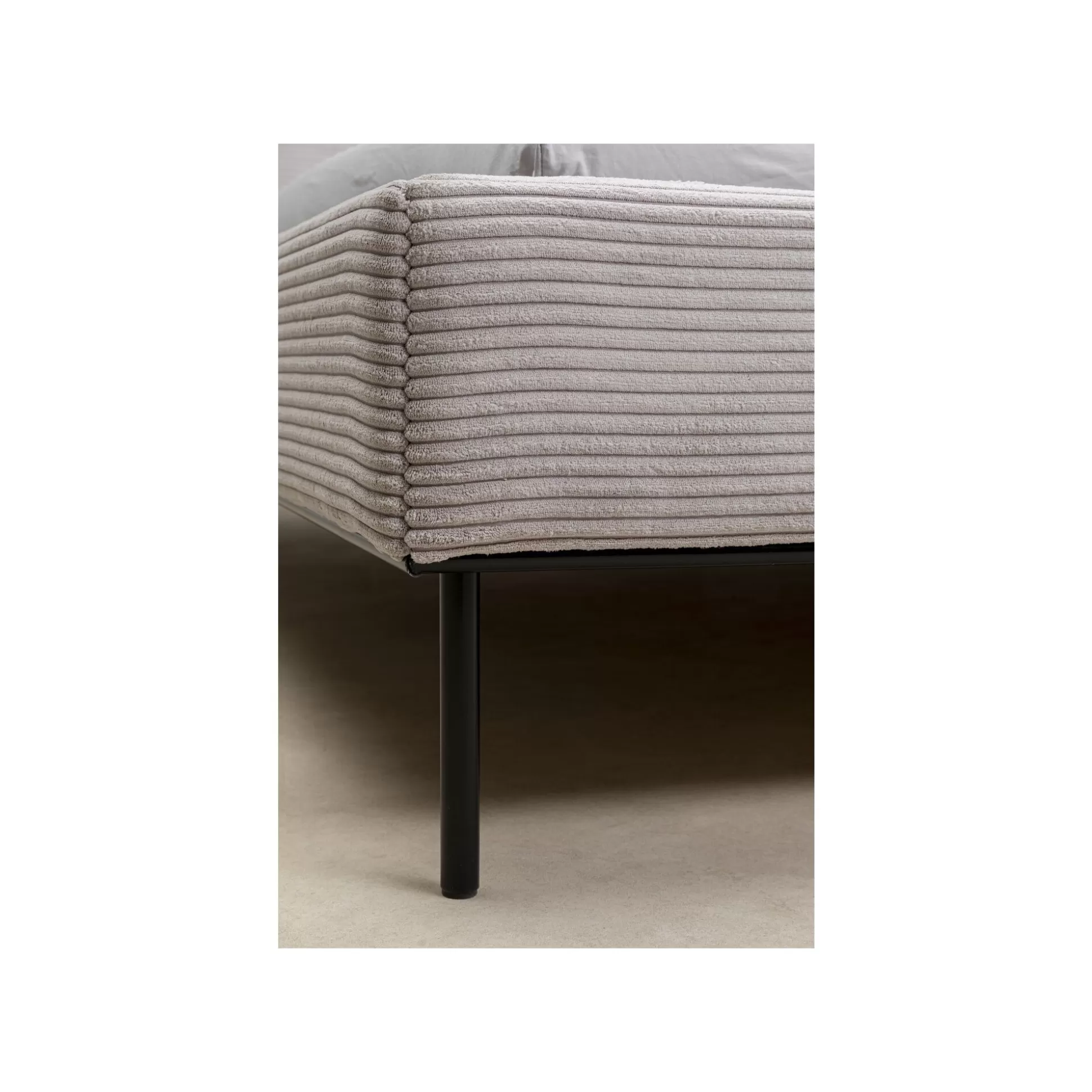 Lit East Side Cord Côtelé Gris ^KARE Design Best
