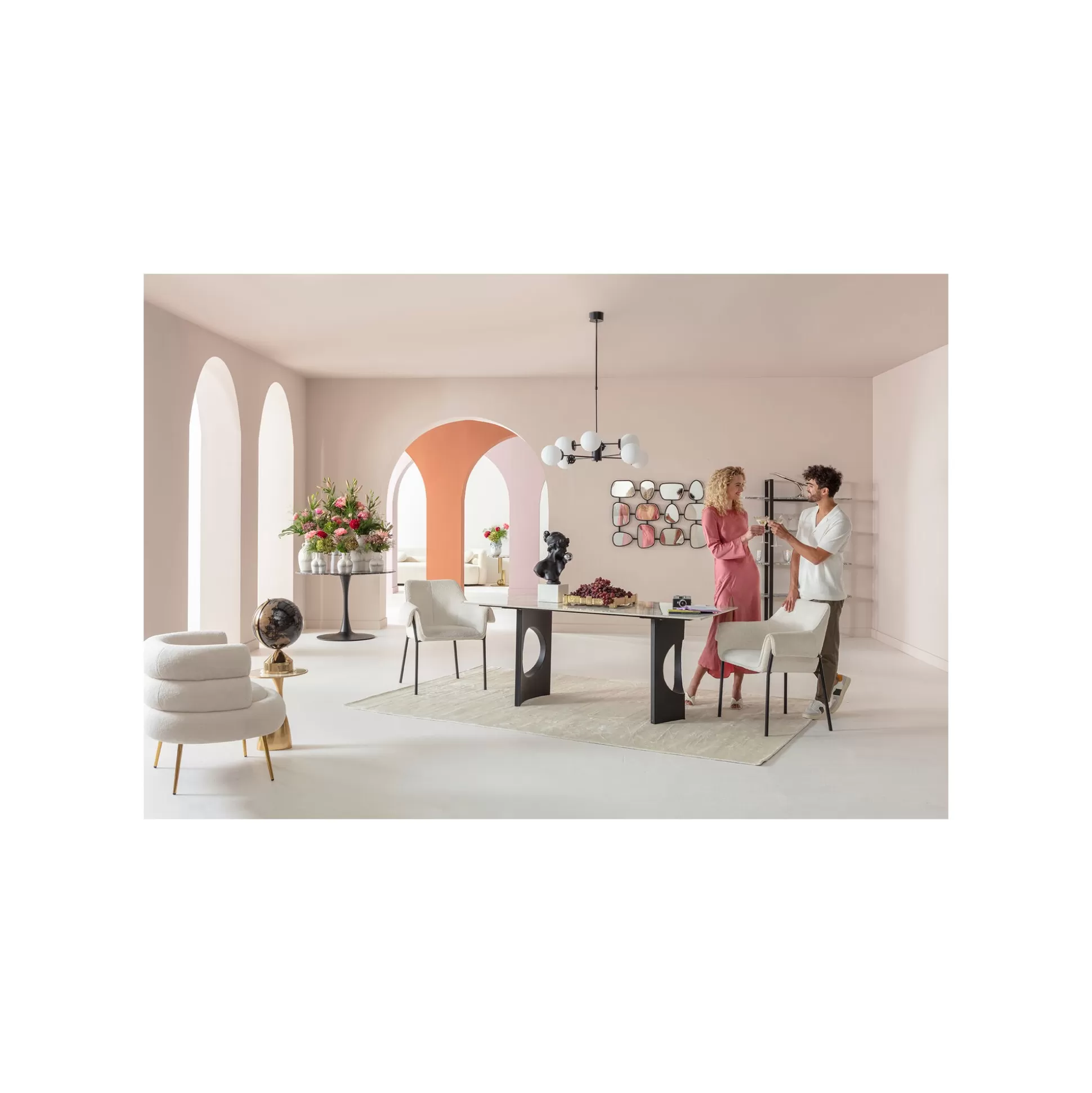 Pieds De Table Tavola Oho Noirs Set De 2 ^KARE Design Cheap