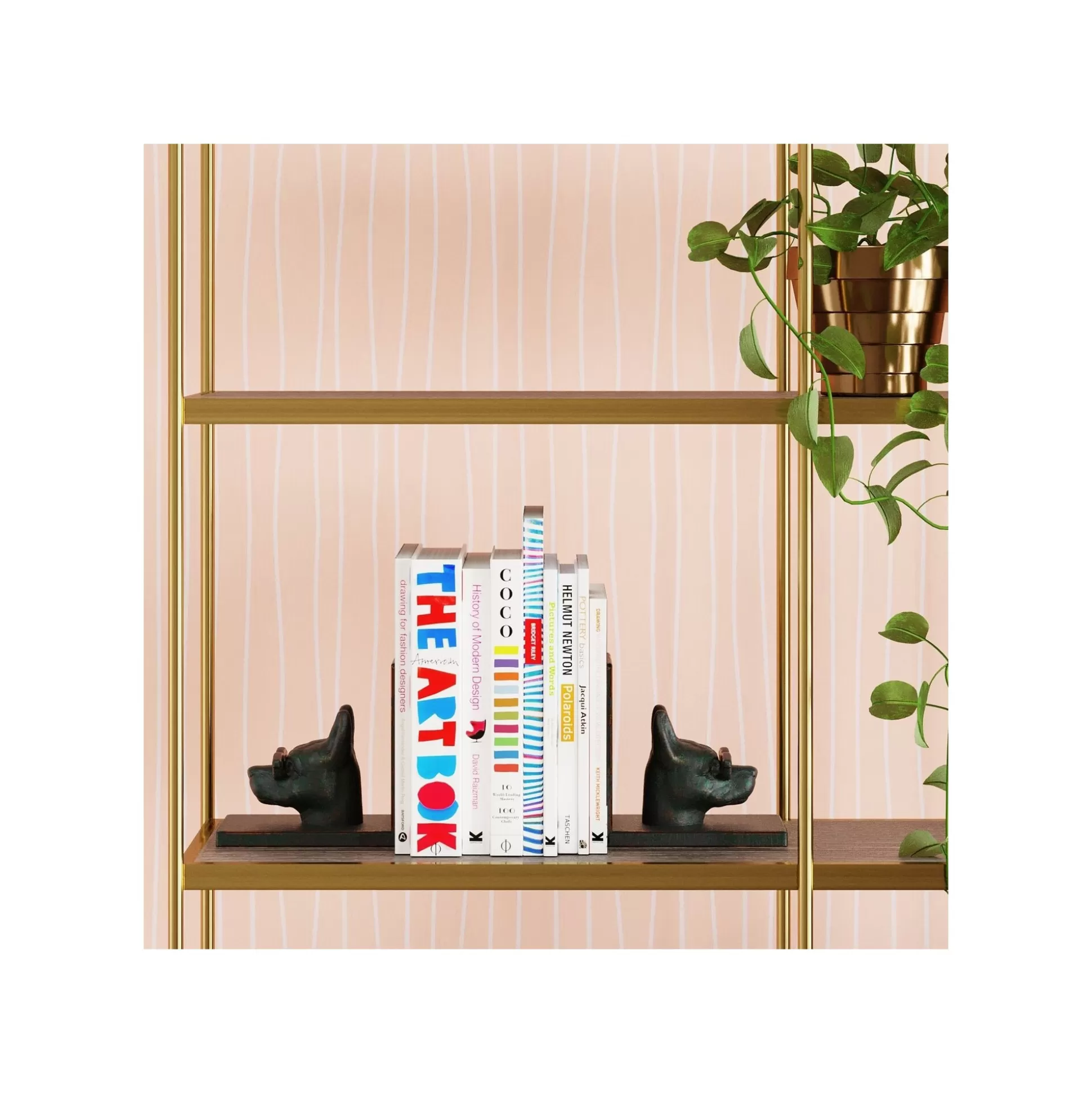 Serre-livres Chiens Lunettes Set De 2 ^KARE Design Shop