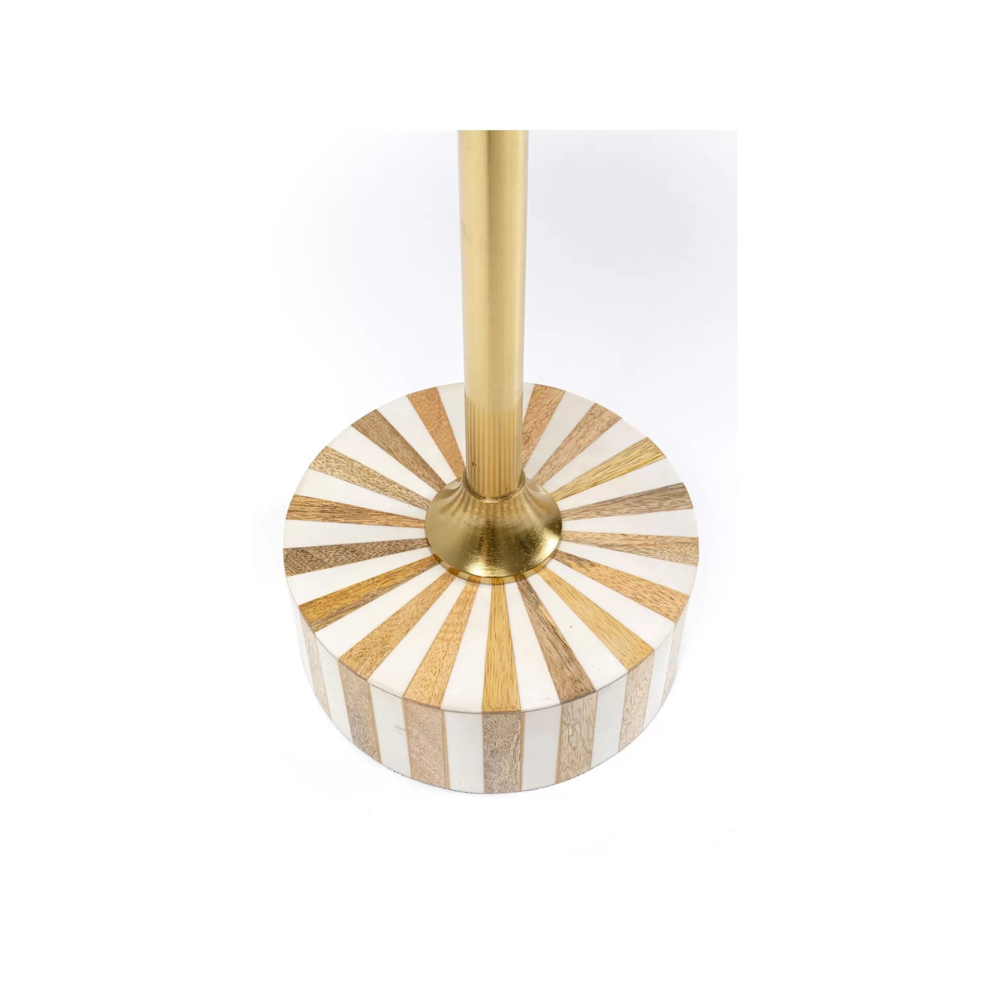 Table D'appoint Domero Cirque 40cm Blanche Et Dorée ^KARE Design Cheap