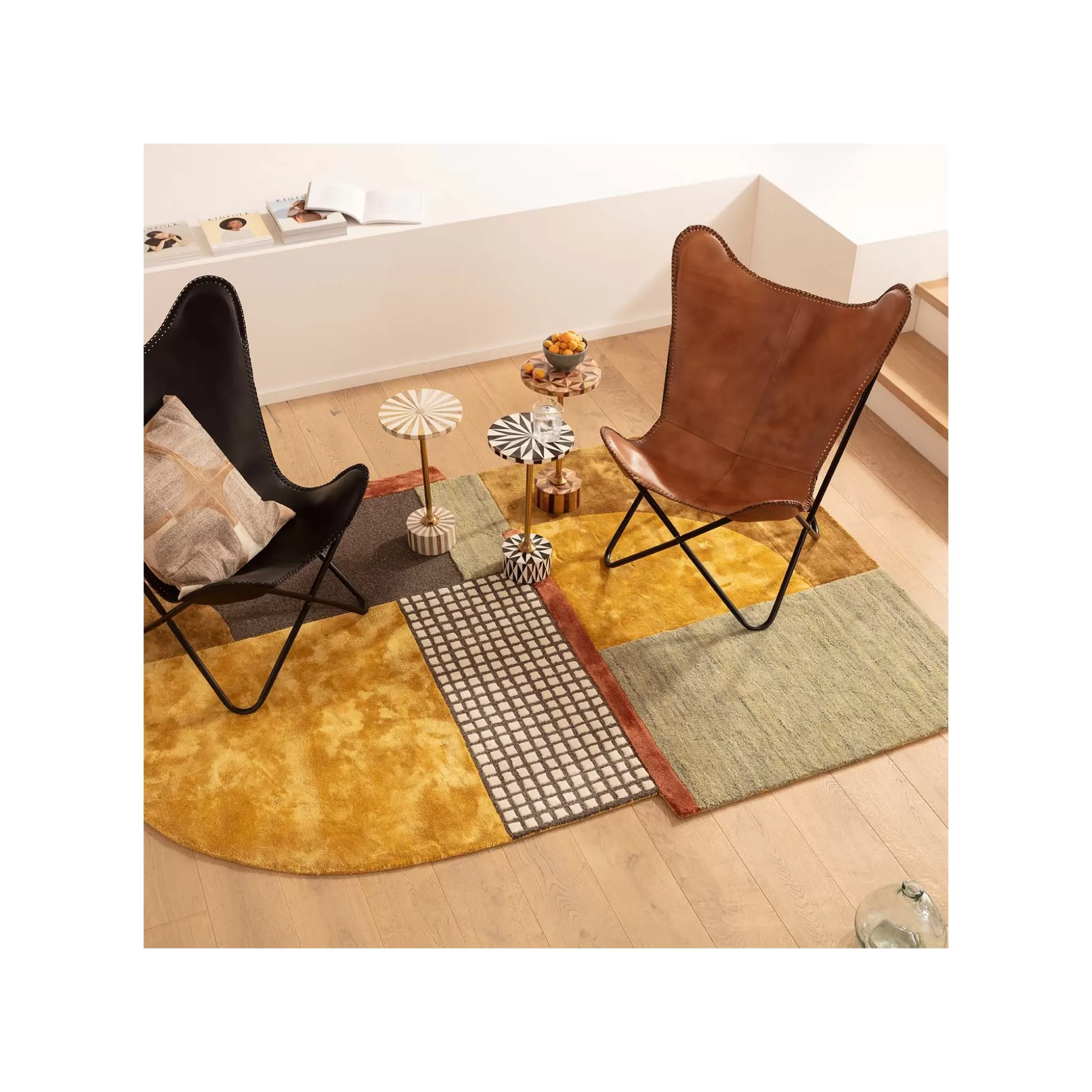 Table D'appoint Domero Cirque 25cm Blanche Et Dorée ^KARE Design Online