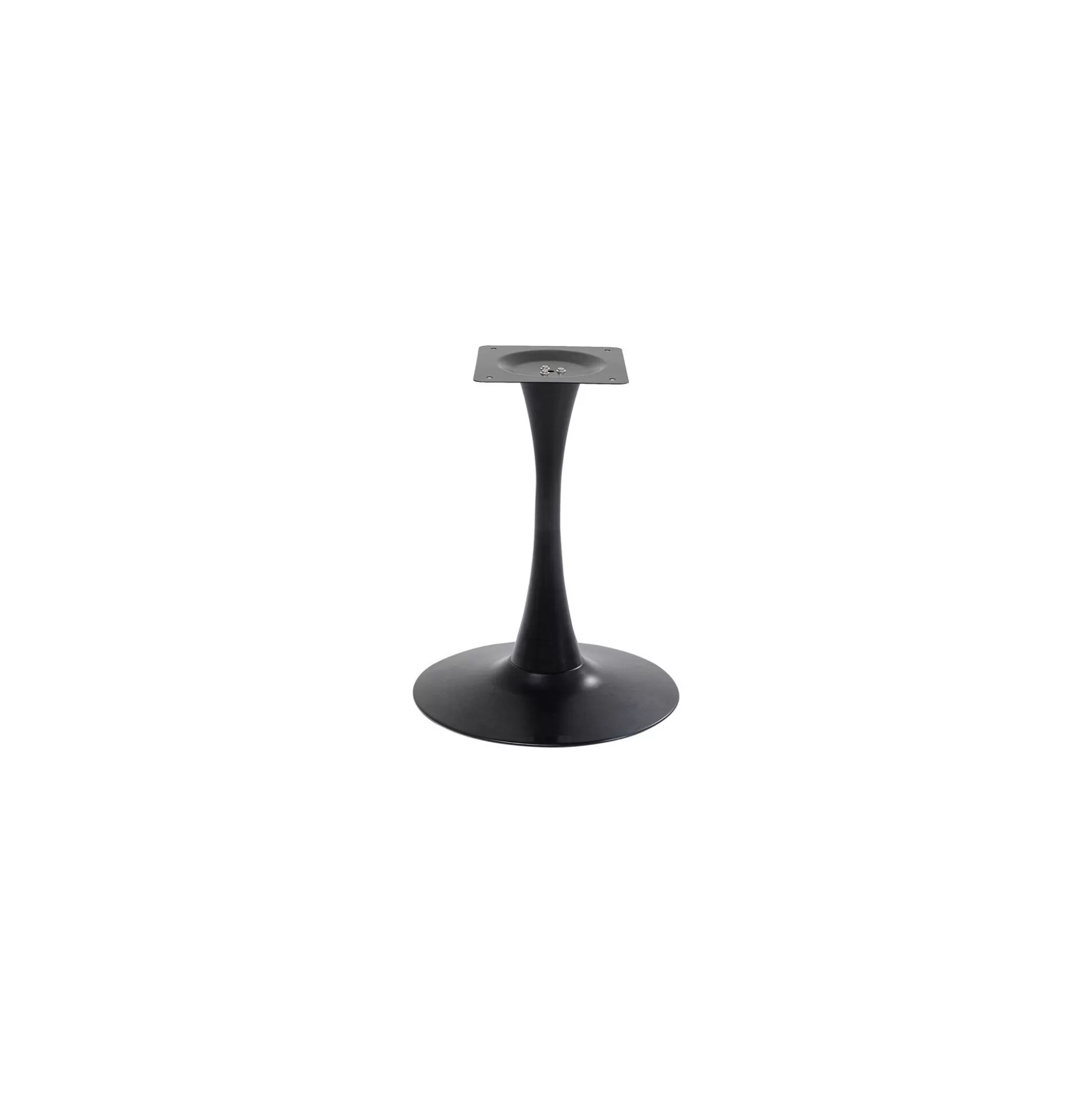 Table Schickeria 80cm Effet Marbre Blanc Et Noire ^KARE Design Fashion