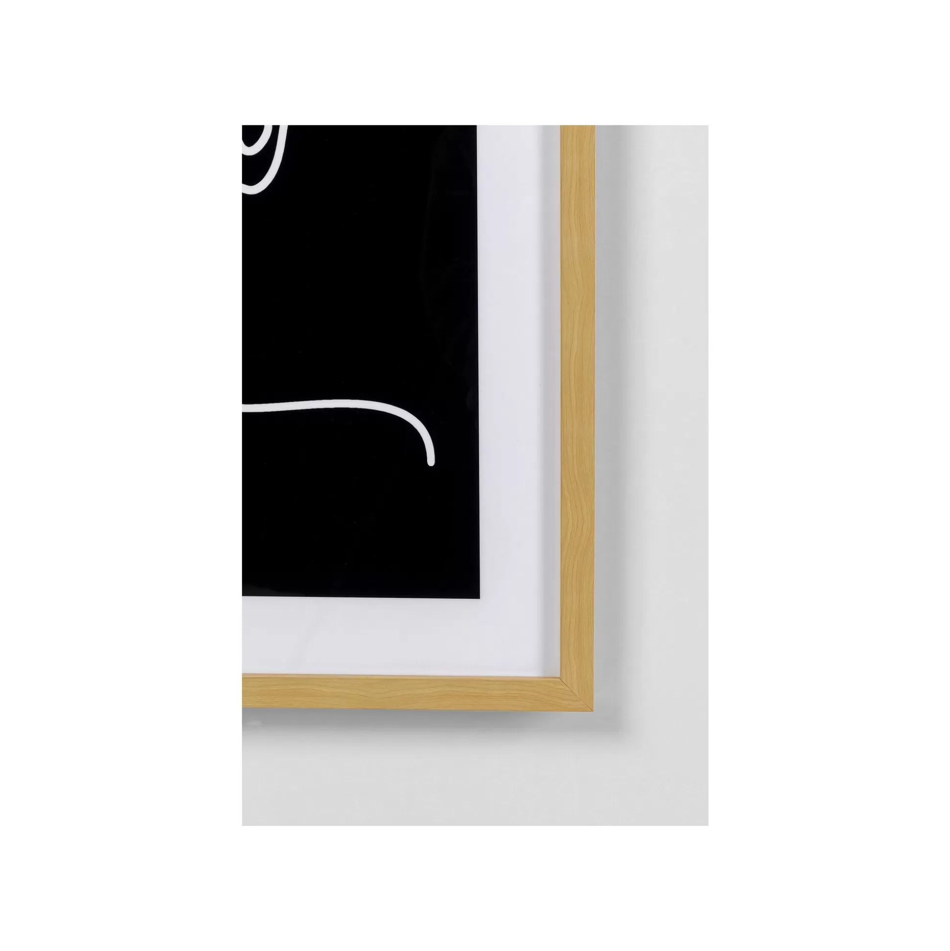 Tableau Faccia Arte Noir Et Blanc Femme 60x80cm ^KARE Design Cheap
