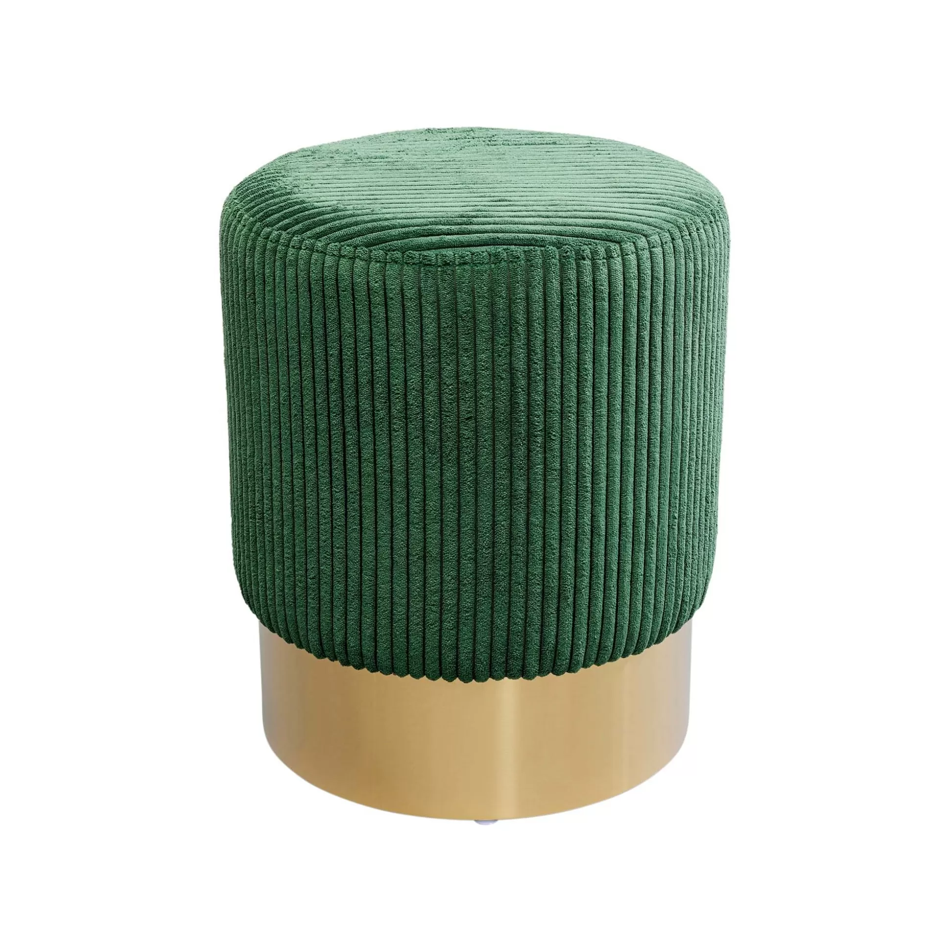 Tabouret Cherry Cord Vert Et Laiton ^KARE Design Best Sale
