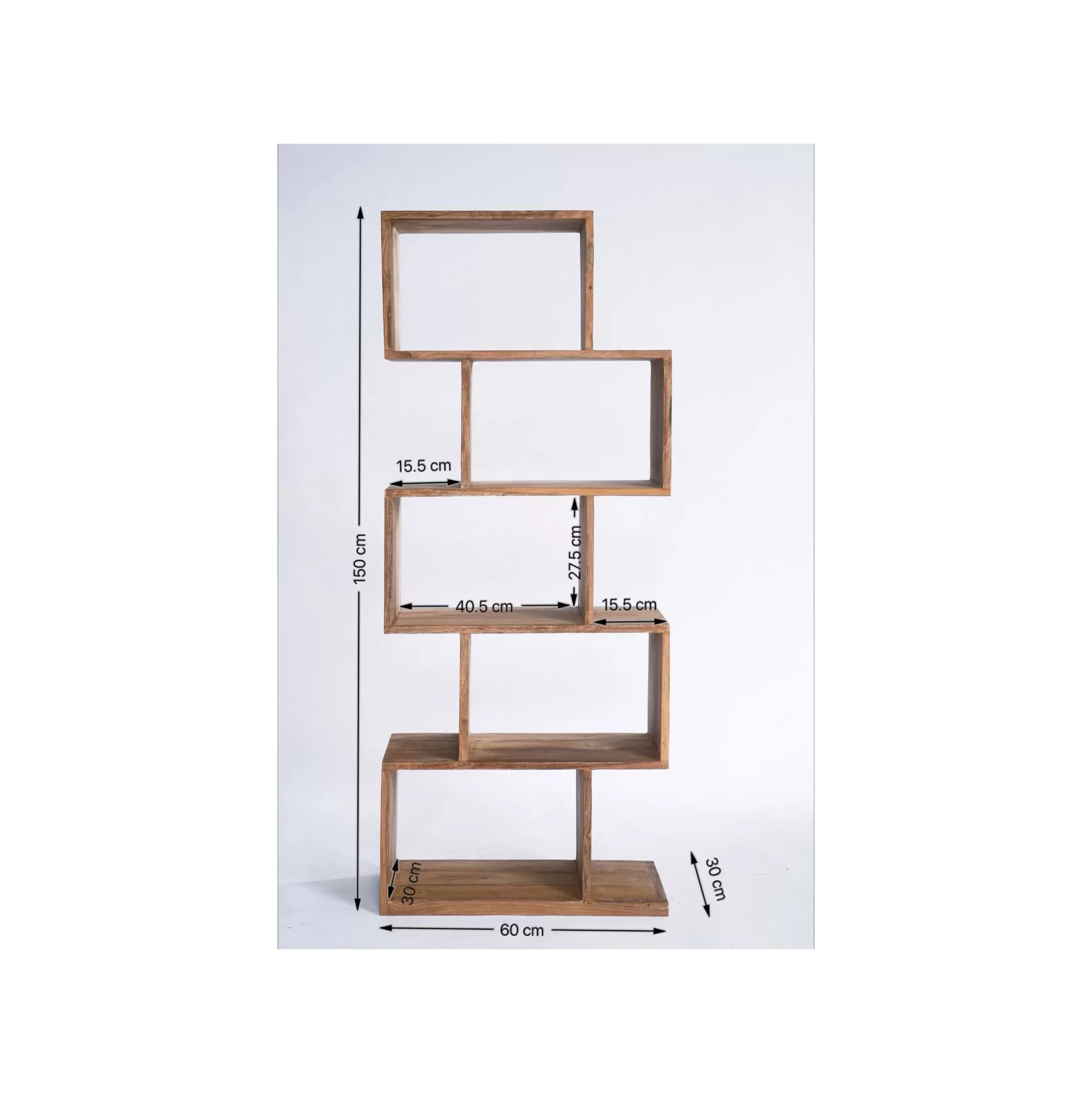 Étagère Authentico Zig Zag 150x60cm ^KARE Design Online
