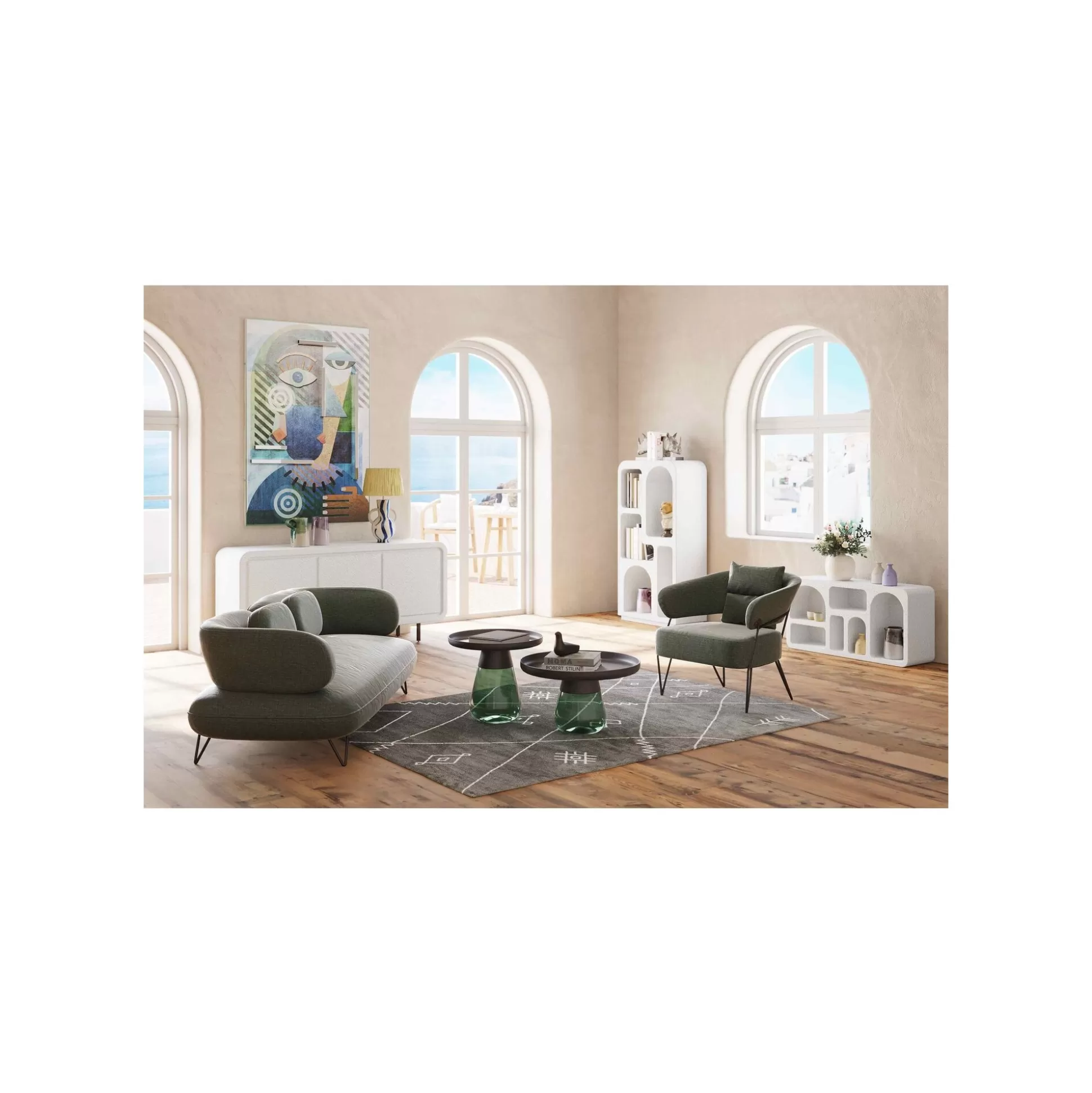 Étagère Bonita Blanche 180x90cm ^KARE Design Discount