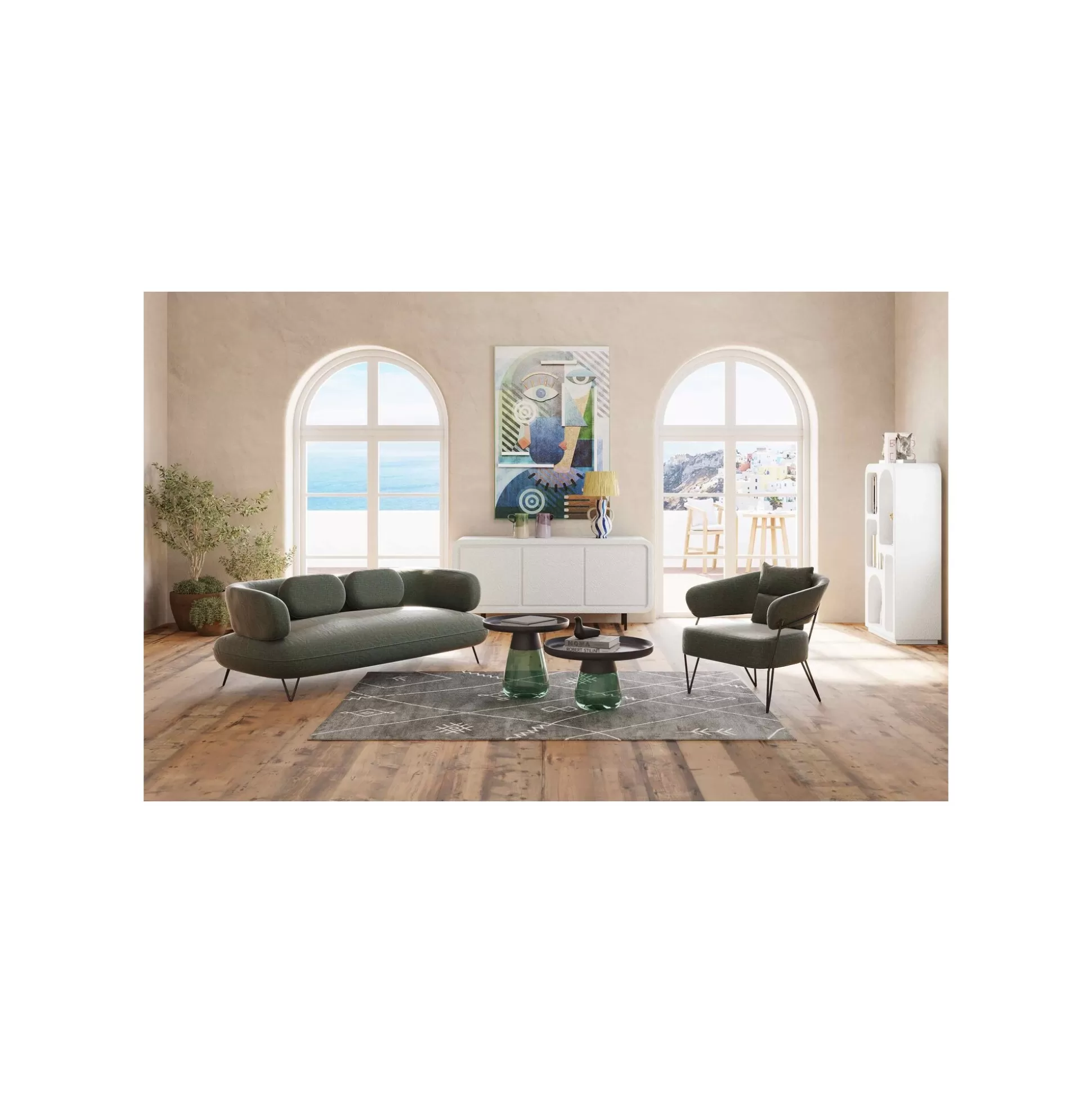 Étagère Bonita Blanche 180x90cm ^KARE Design Discount
