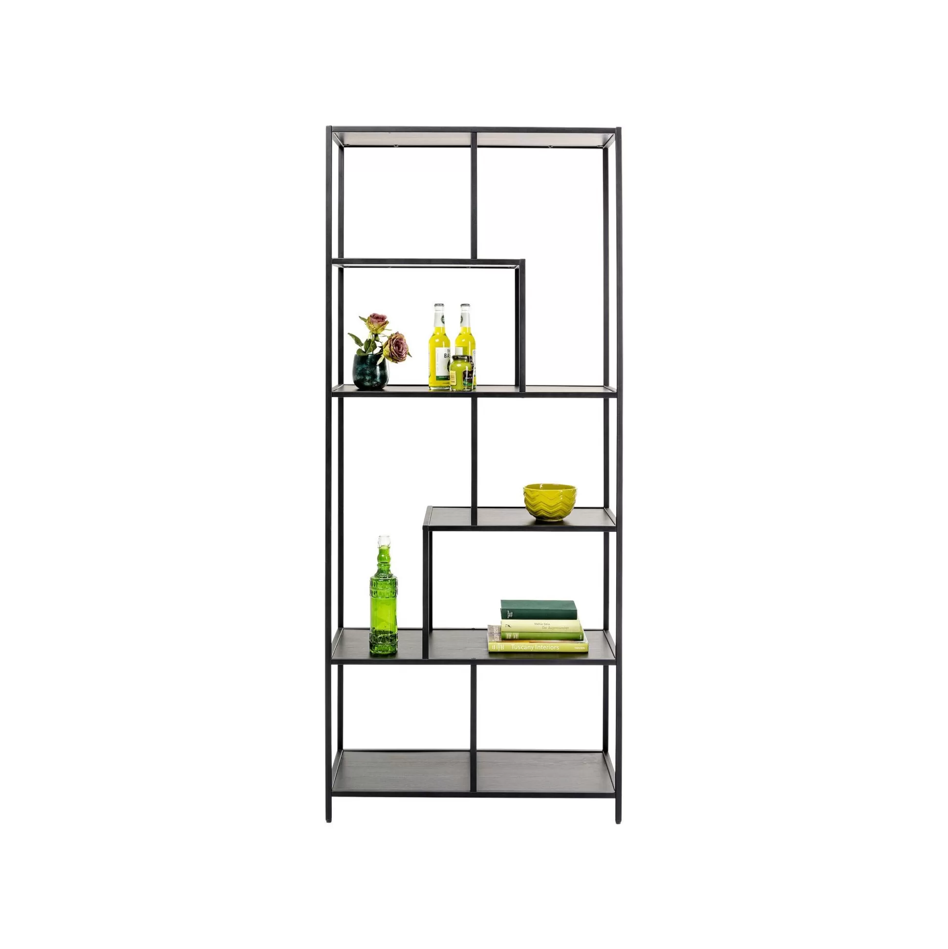 Étagère Loftie Noire 185x77cm ^KARE Design Online