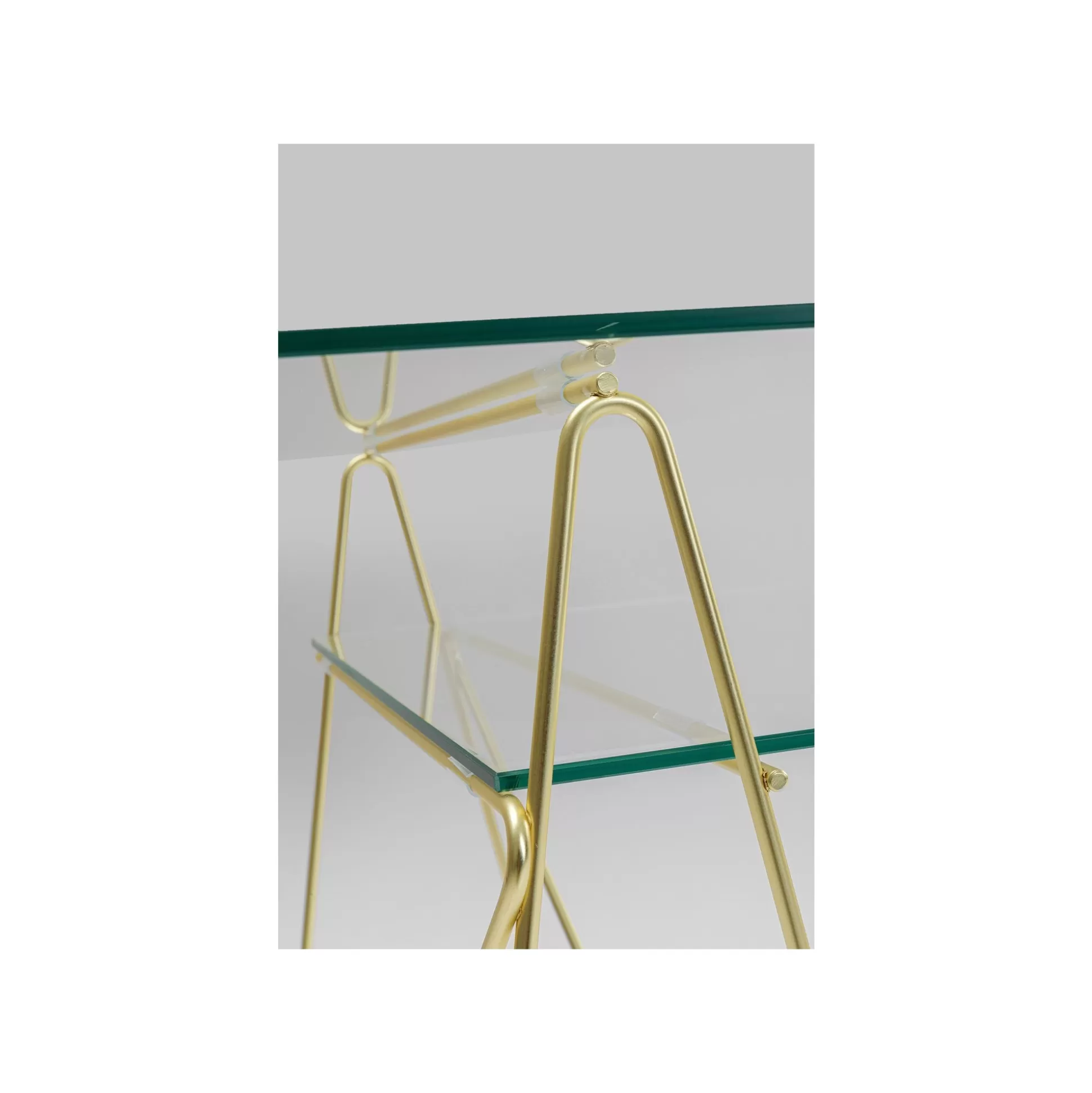 Tréteaux De Bureau Polar Dorés Set De 2 ^KARE Design Shop