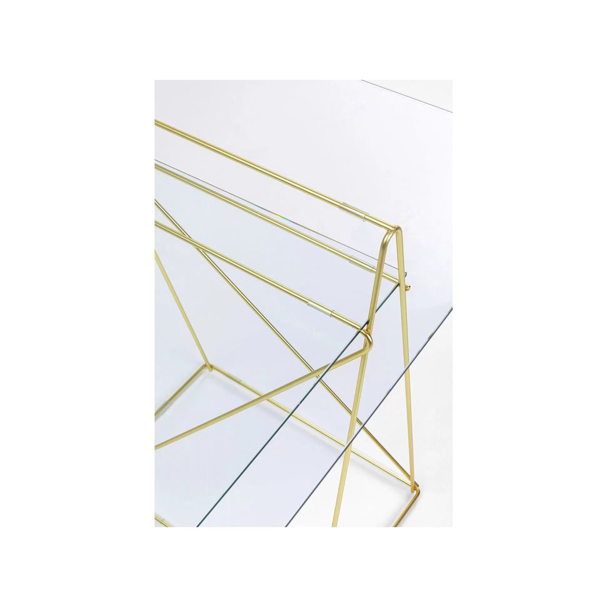 Tréteaux De Bureau Polar Dorés Set De 2 ^KARE Design Shop