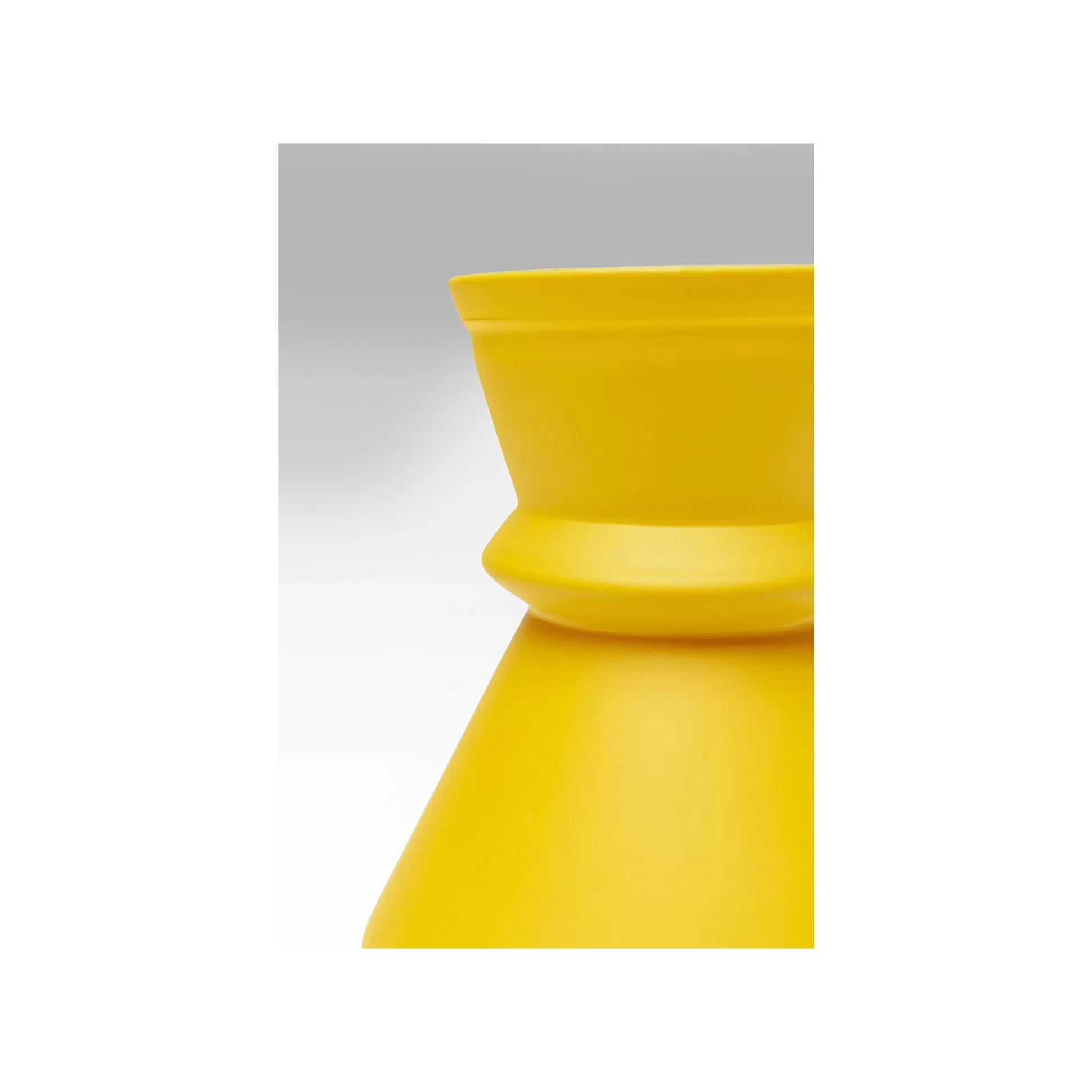 Vase Gina Jaune 25cm ^KARE Design Discount