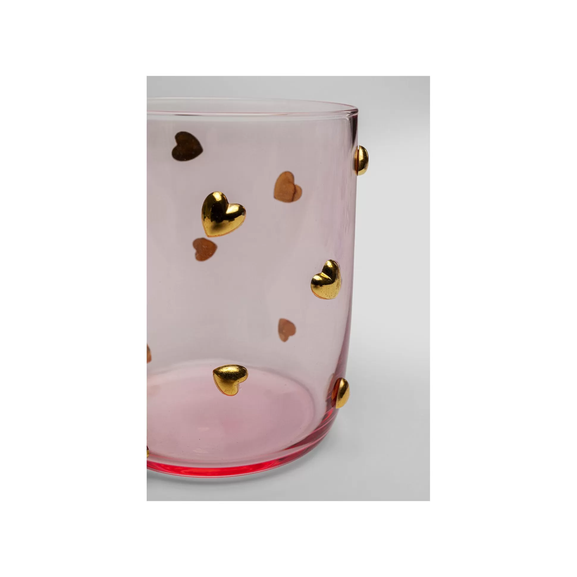 Verres à Eau Party Roses Coeurs Set De 4 ^KARE Design Cheap